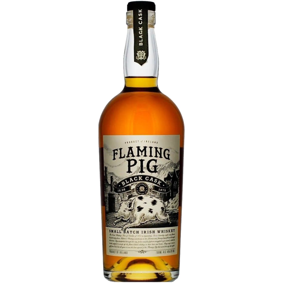 Whisky Flaming Pig Black Cask 40% 700 Ml
