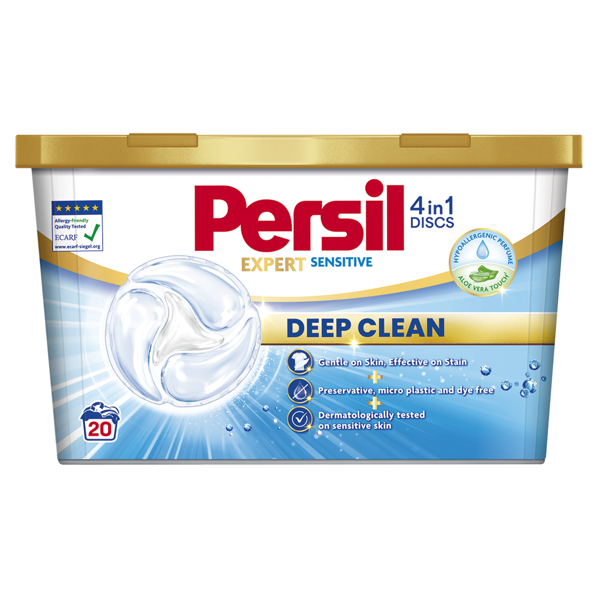 Persil Discs Expert Sensitive 20 Prań 330 G