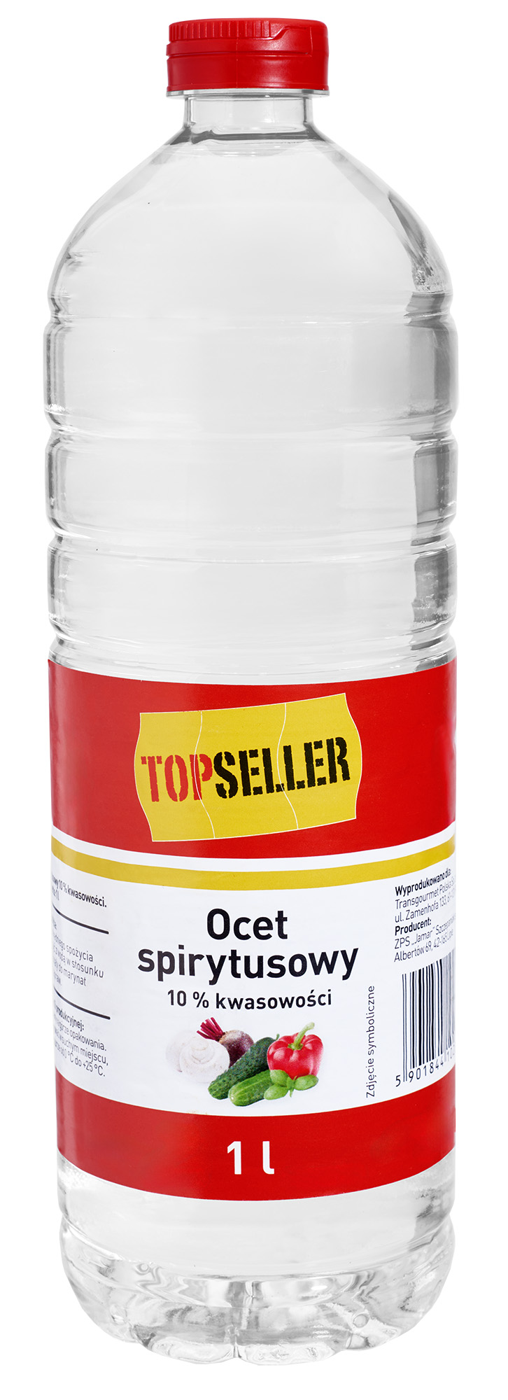 Topseller Ocet Spirytusowy 10 % 1L