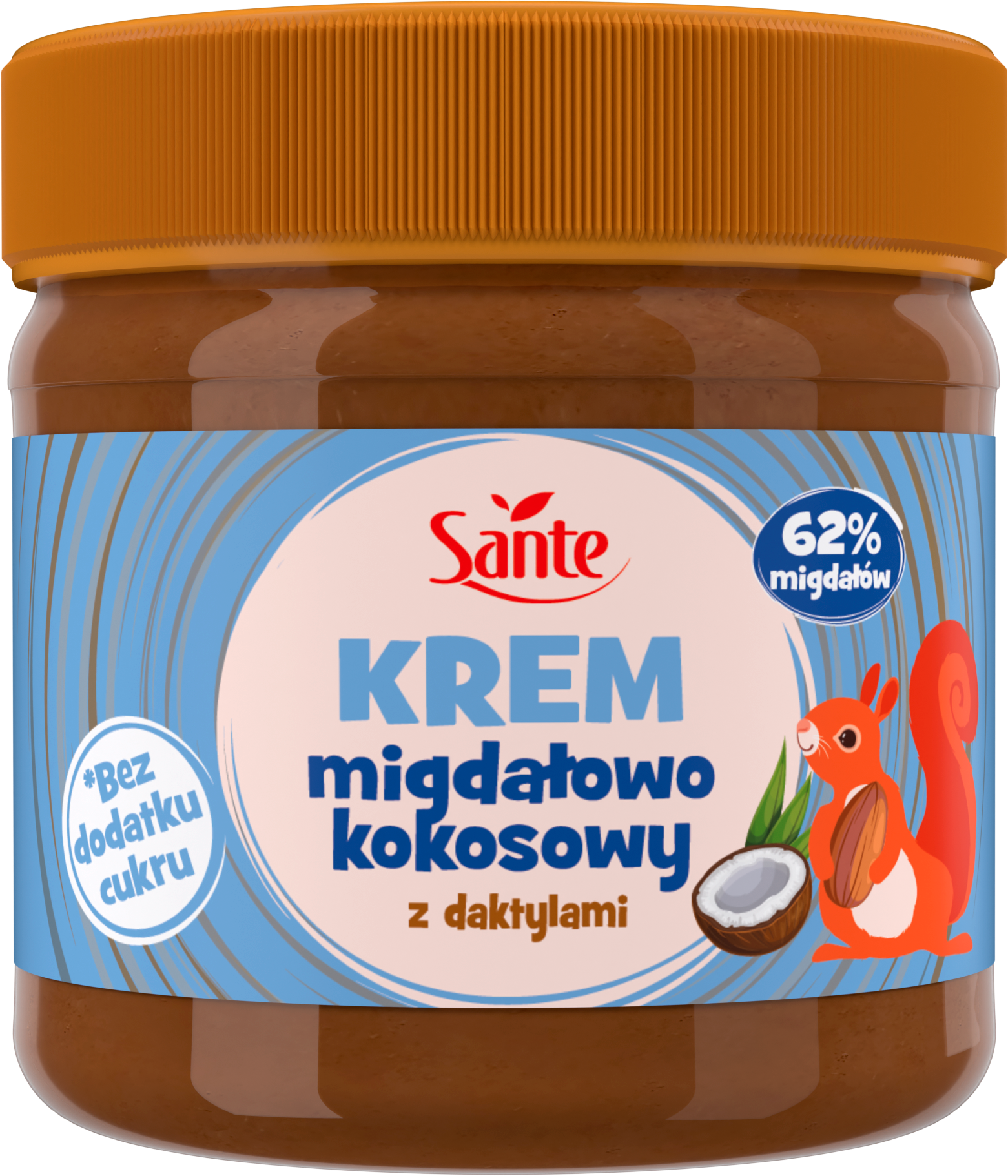 Sante Krem Migdałowo-Kokosowy 180G (6Szt)