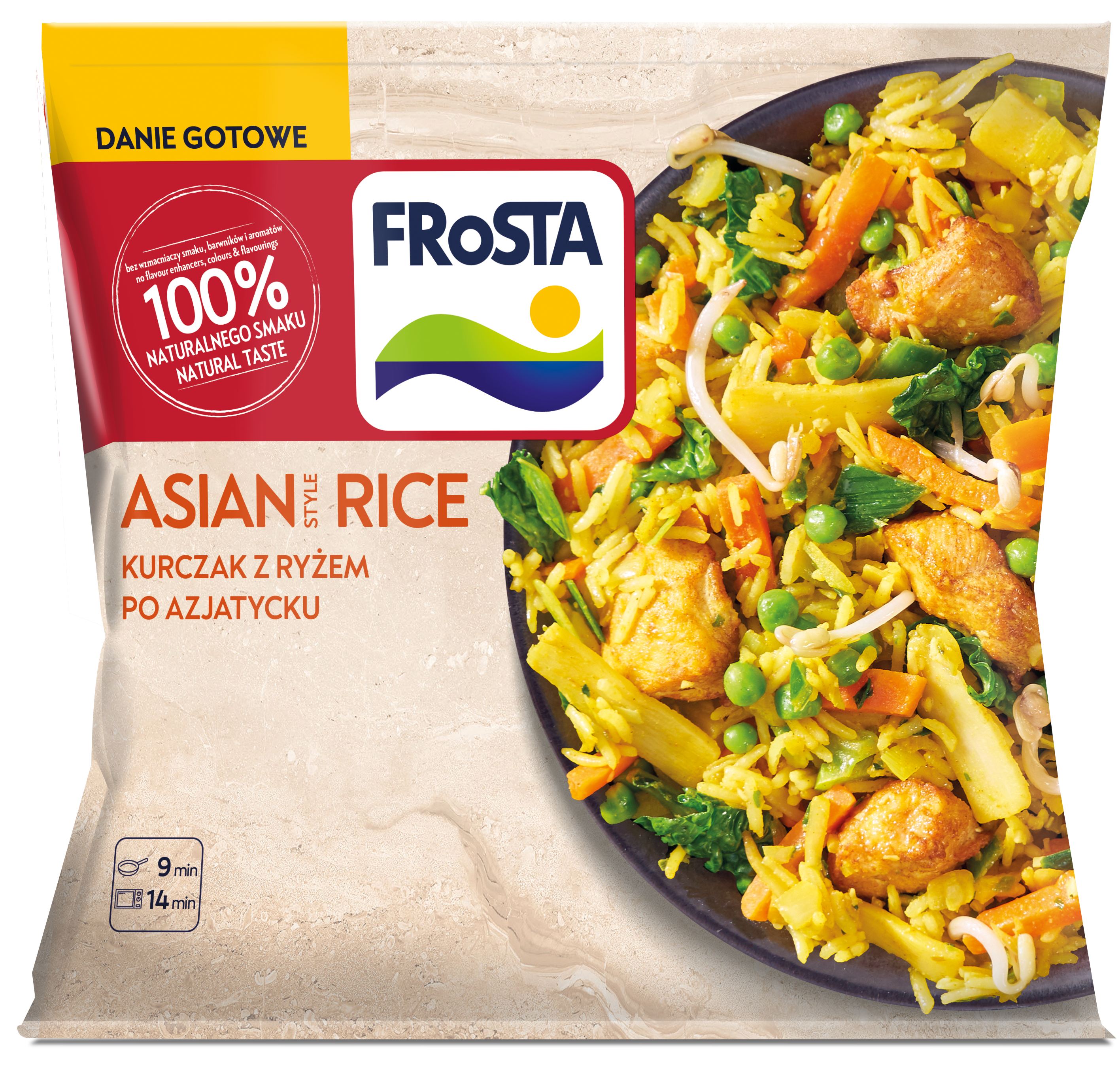 Frosta Asian Style Rice Kurczak Z Ryżem Po Azjatycku 450G