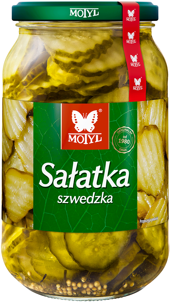 Sałatka Szwedzka Motyl 870G (900Ml)