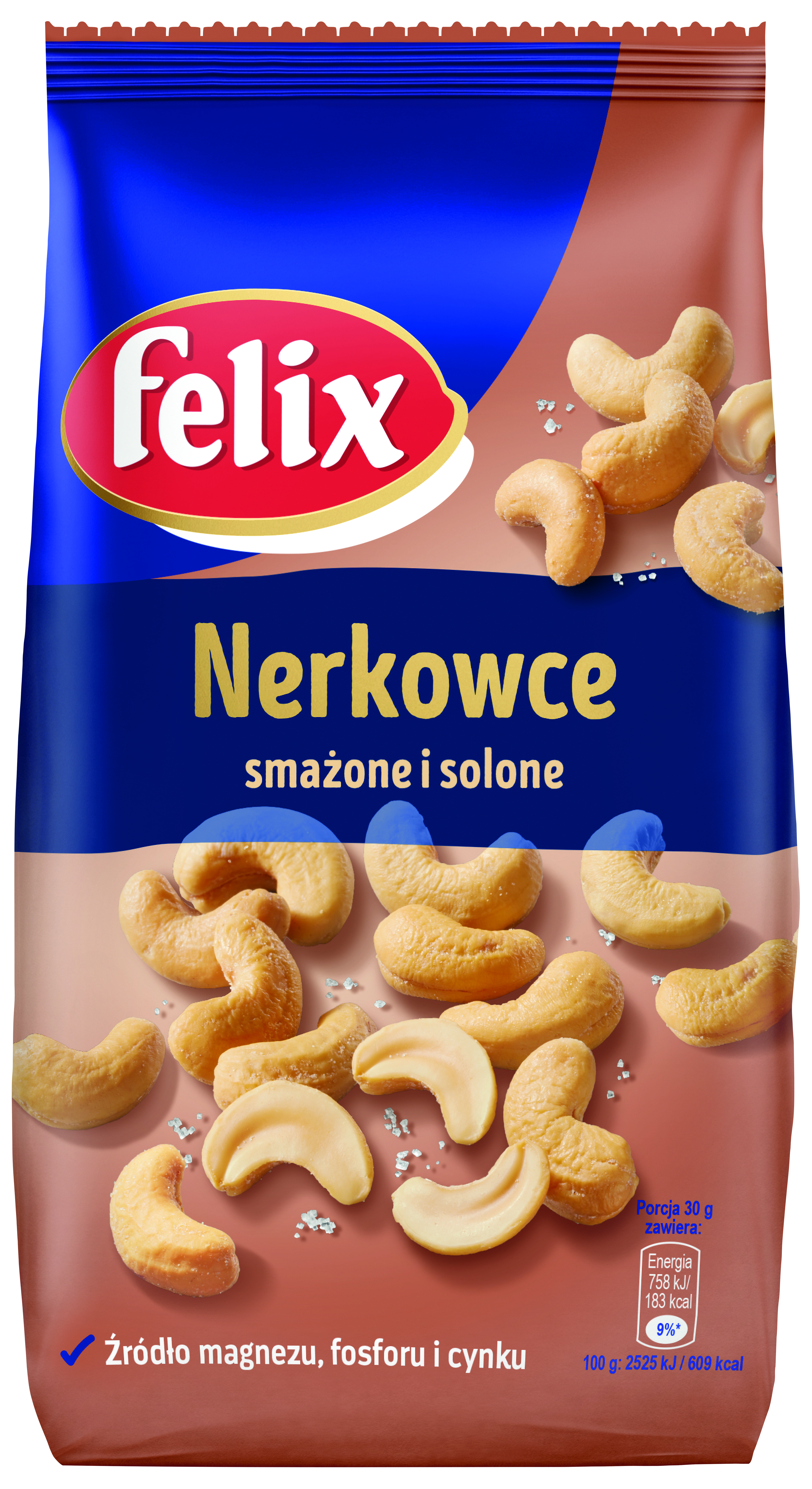 Felix Nerkowce Smażone Solone 180G