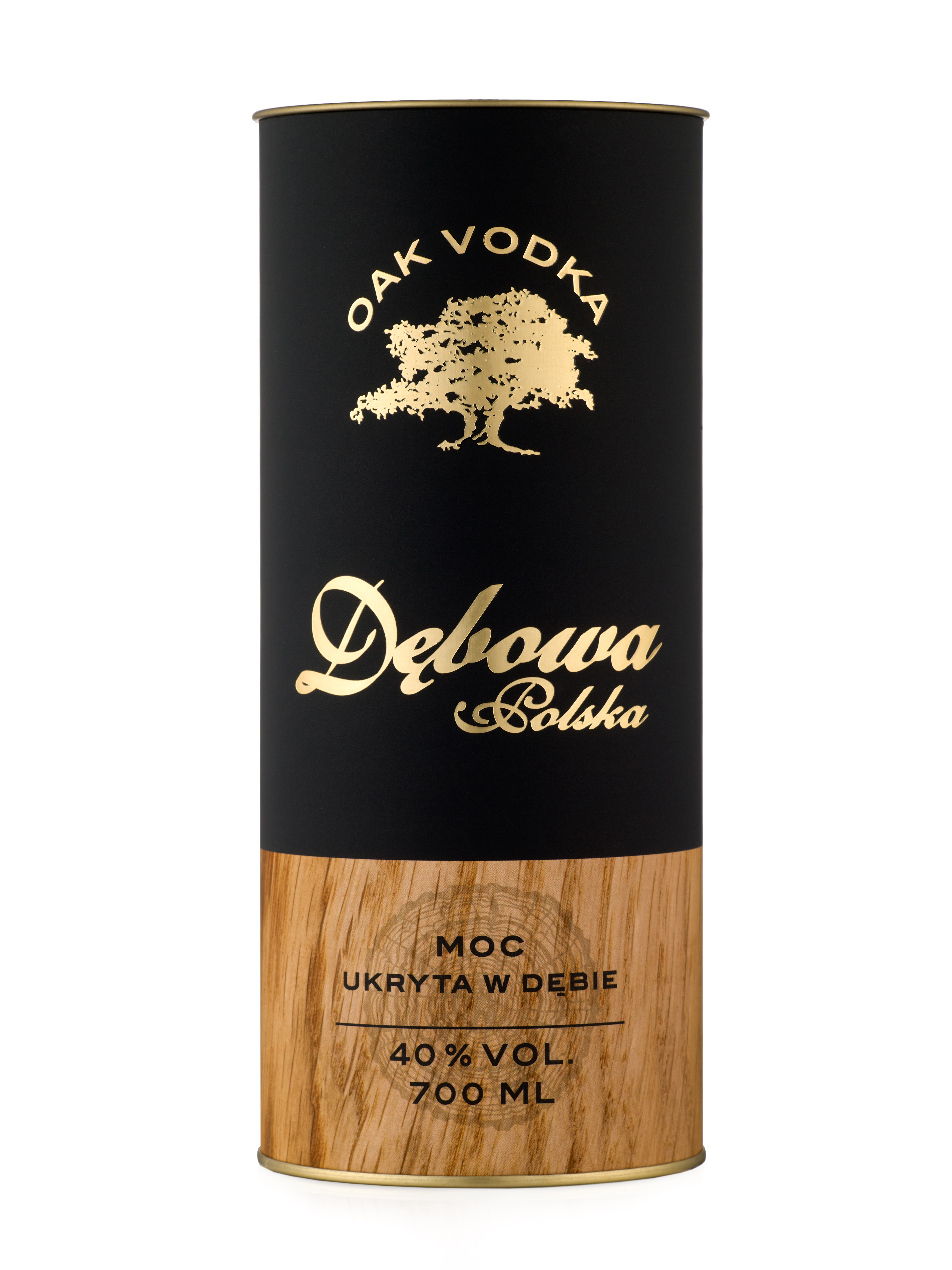 Dębowa Polska Wódka Tuba 40% 0,7L