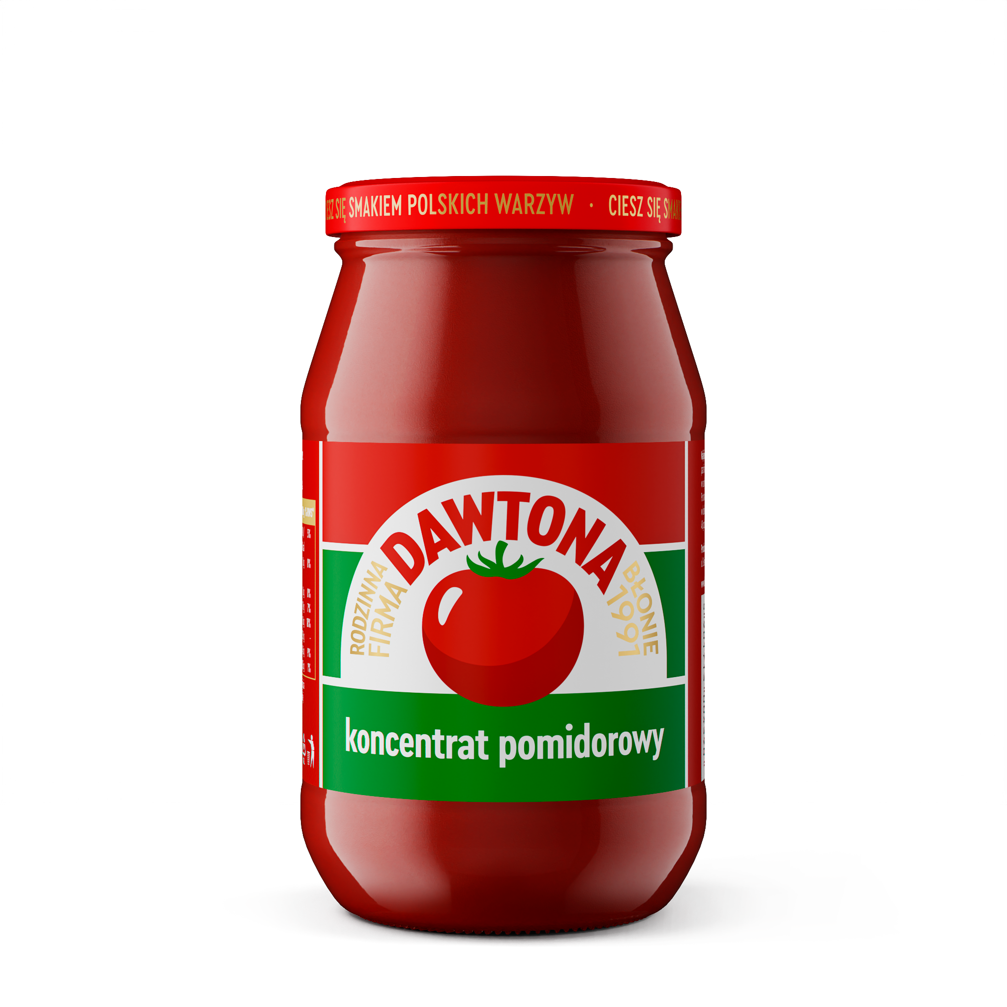 Koncentrat Pomidorowy 30% Pasteryzowany 550G Dawtona