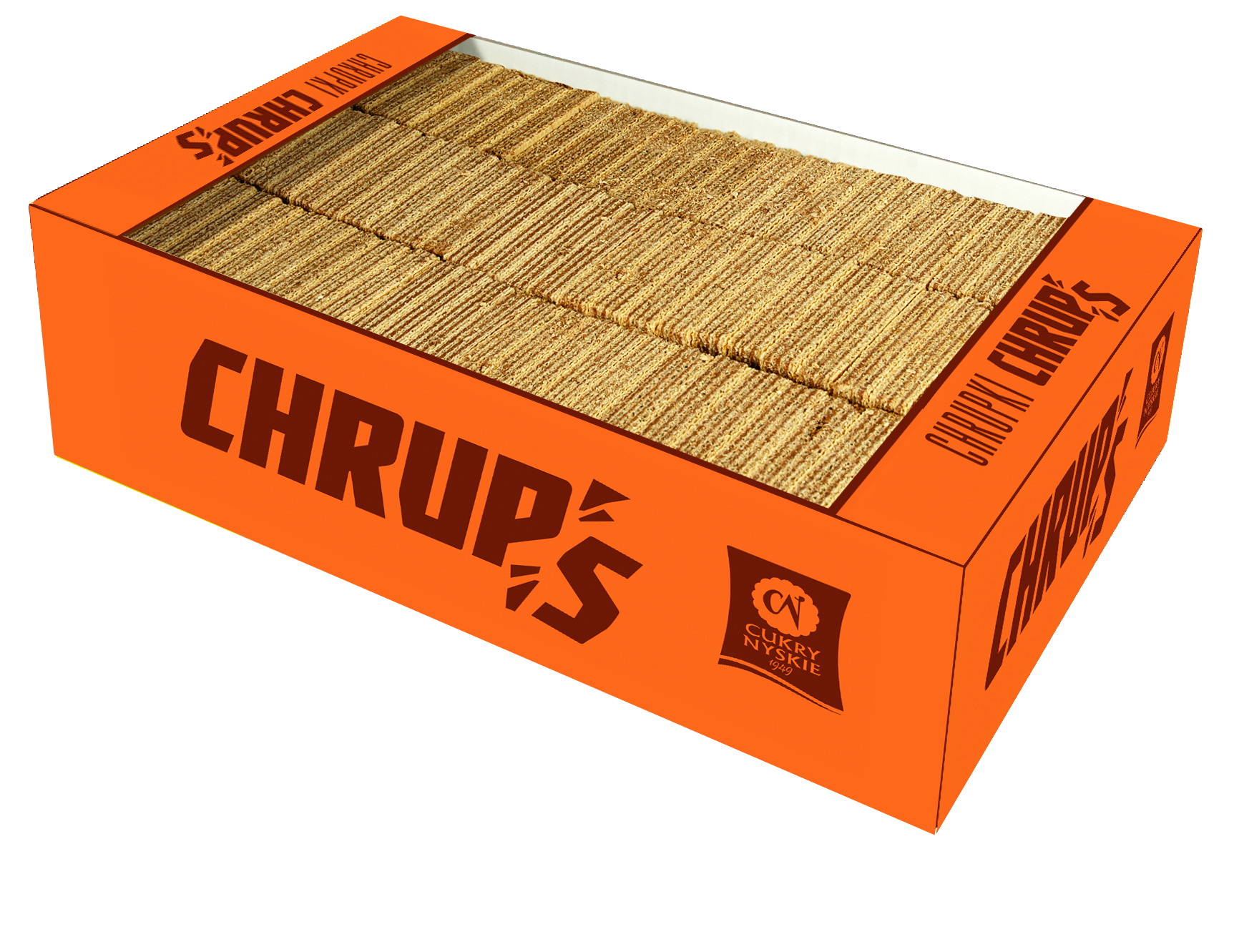 Wafle Chrups Kakaowe 2,5Kg Cukry Nyskie
