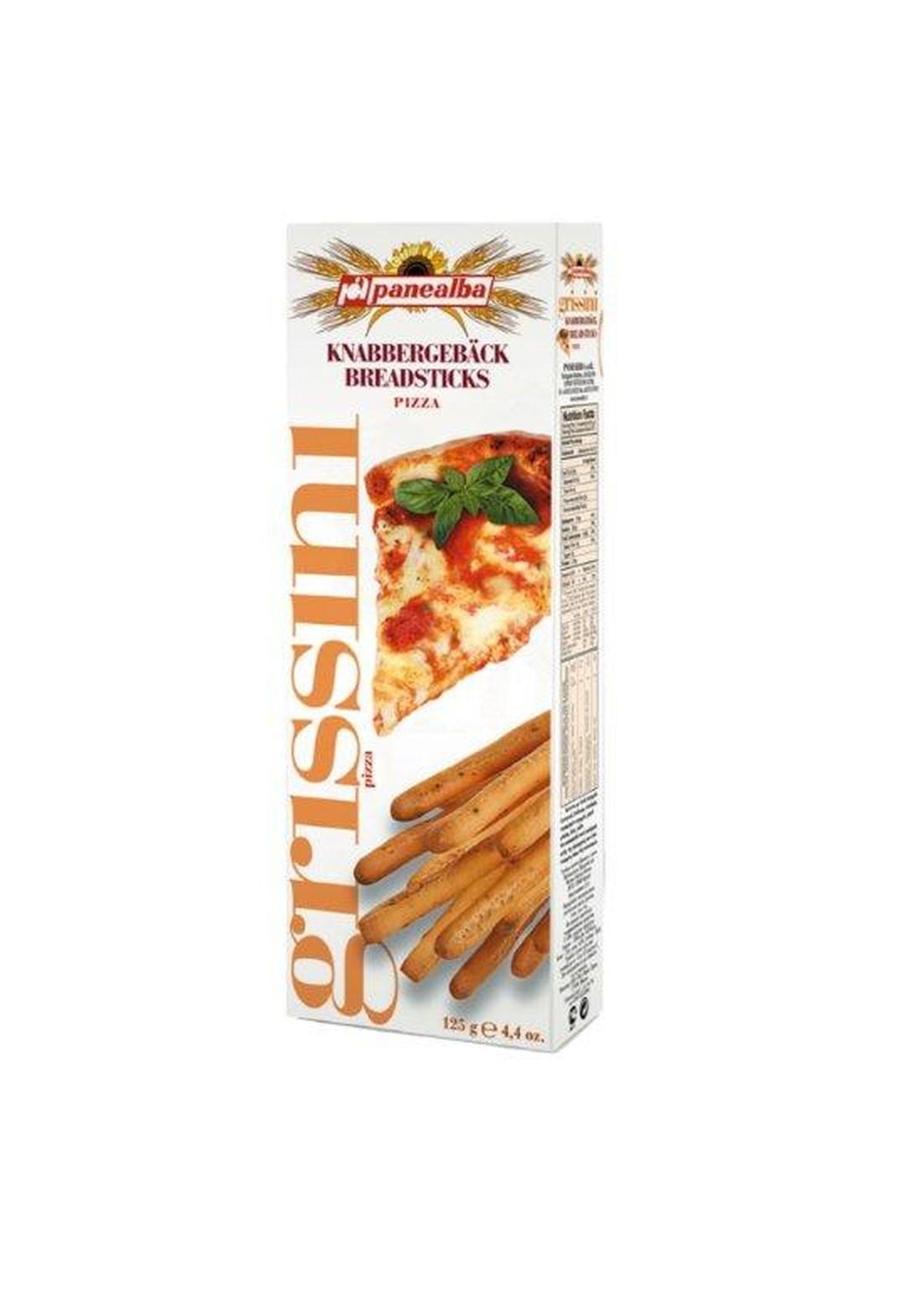 Paluszki Chlebowe O Smaku Pizzy 125 G Grissini