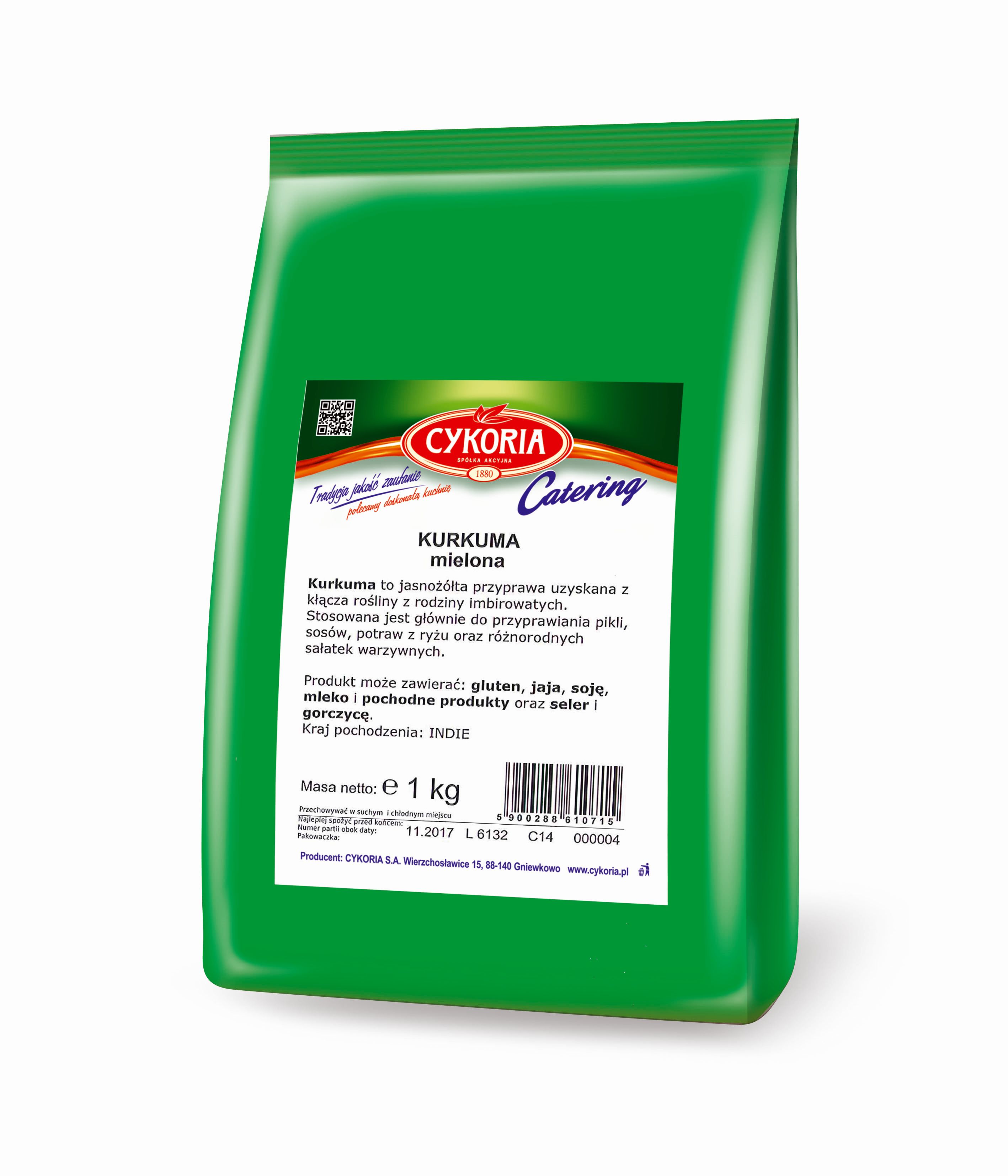 Kurkuma Mielona Cykoria 1Kg