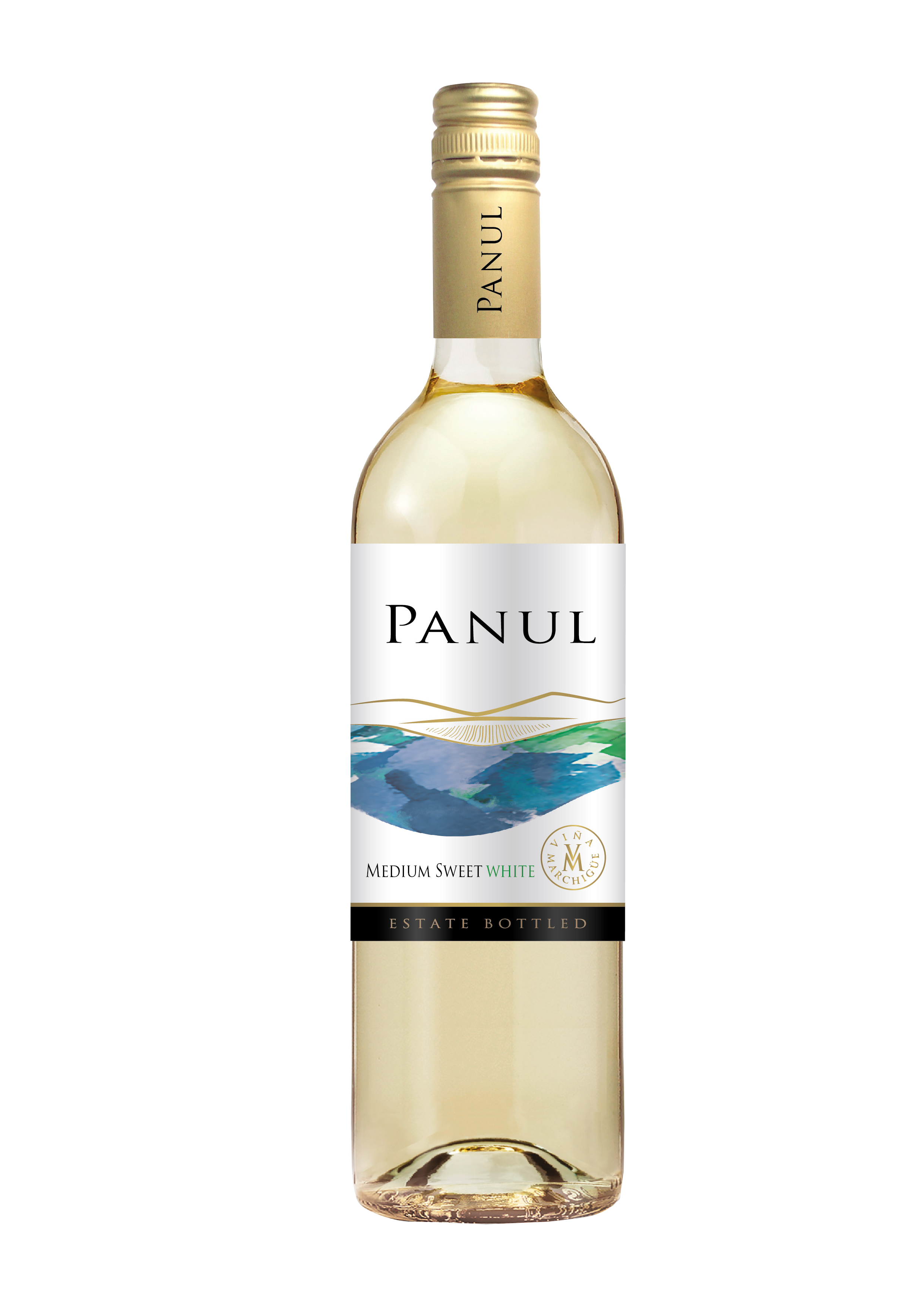 Panul Sauvignon Blanc Wino Białe Półsłodkie 750 Ml