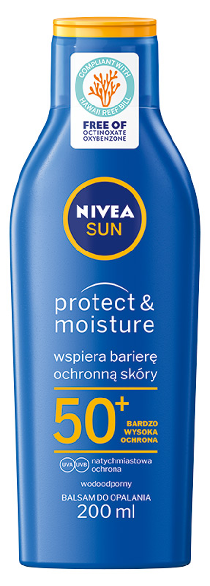 Nivea Nawilżający Balsam Do Opalania Spf 50+ 200Ml