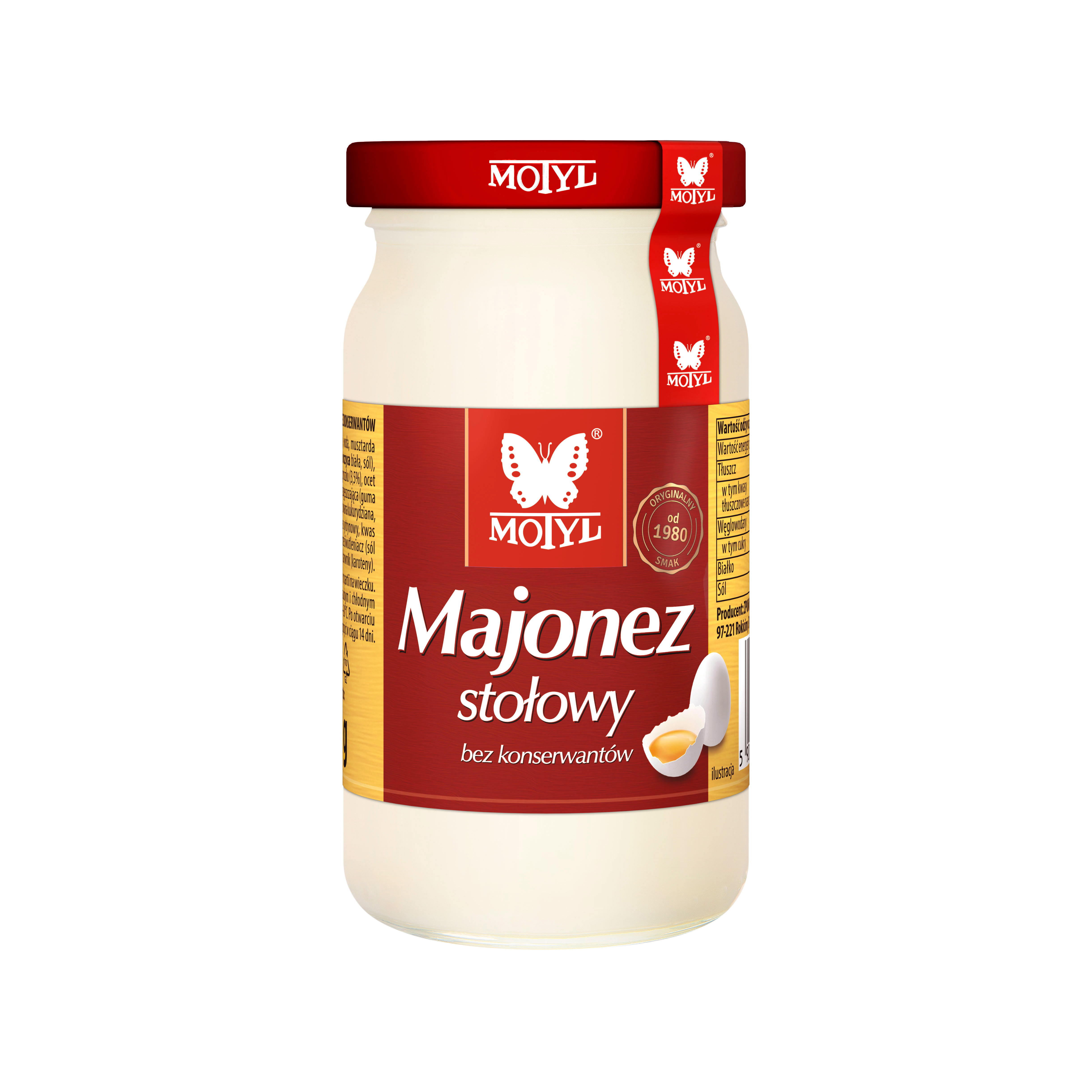 Majonez Stołowy 175Ml Motyl