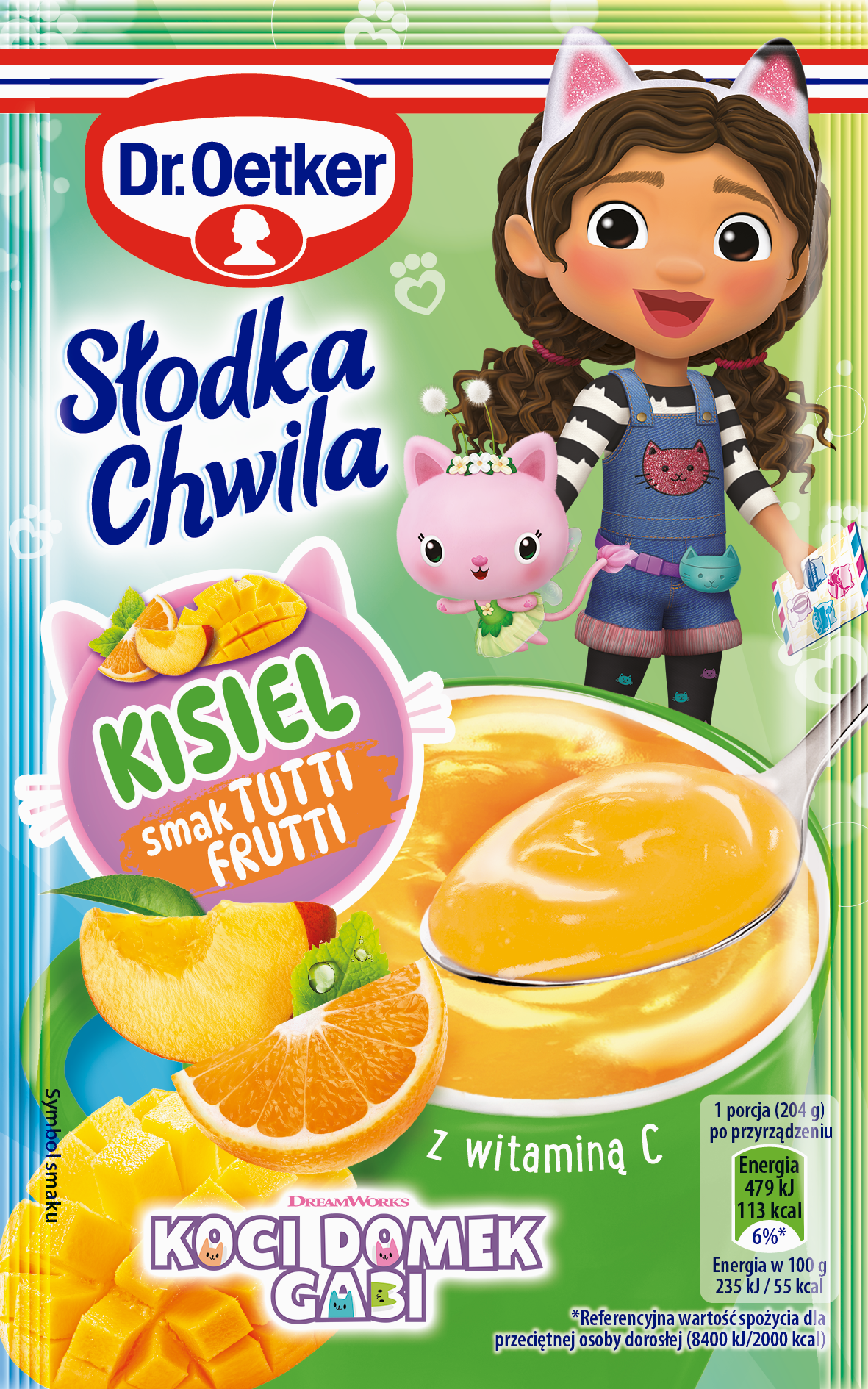 Dr. Oetker Słodka Chwila Gabi Kisiel Tutti-Frutti 29 G