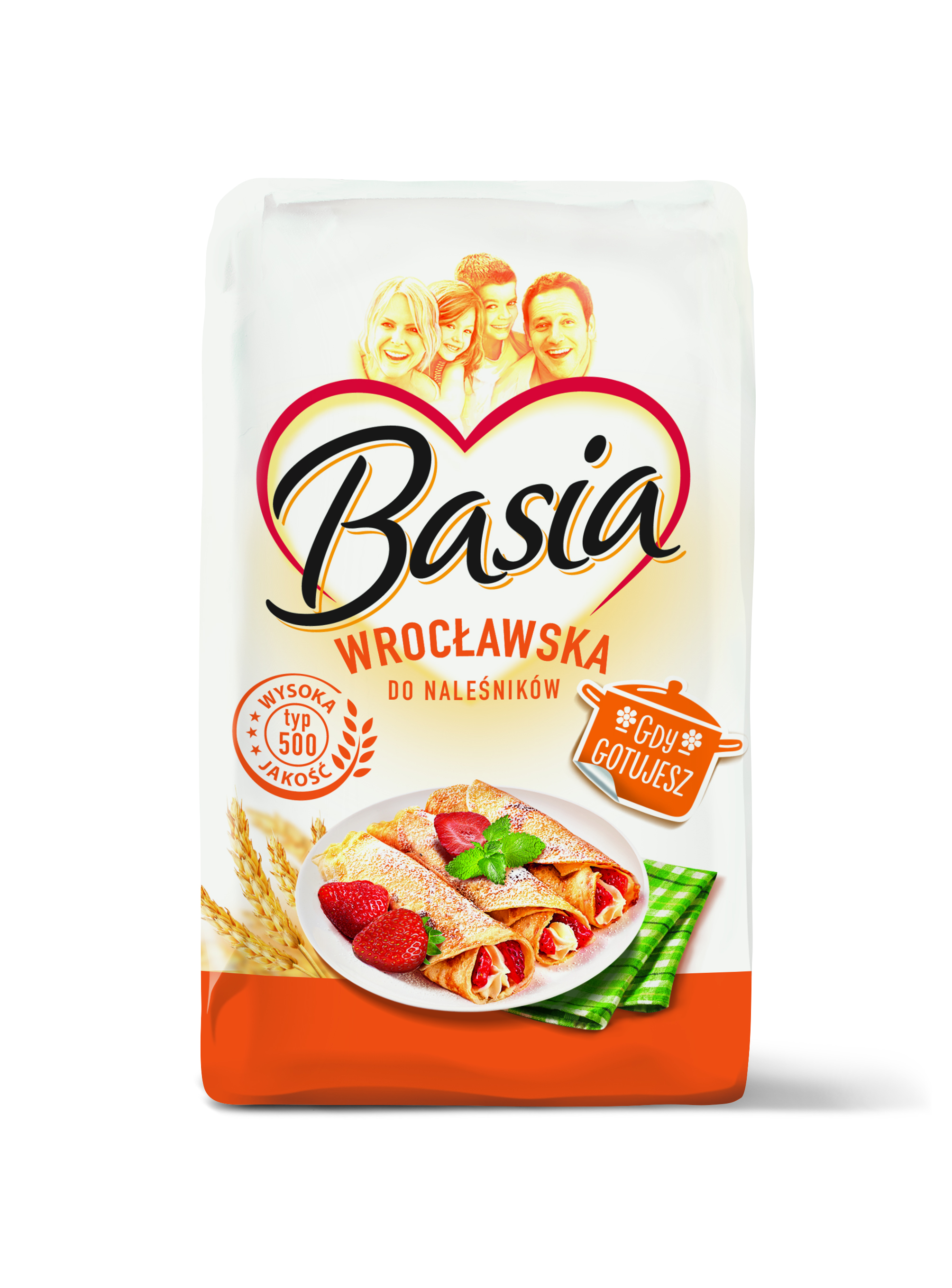 Mąka Pszenna Wrocławska Typ 500 Basia 1 Kg