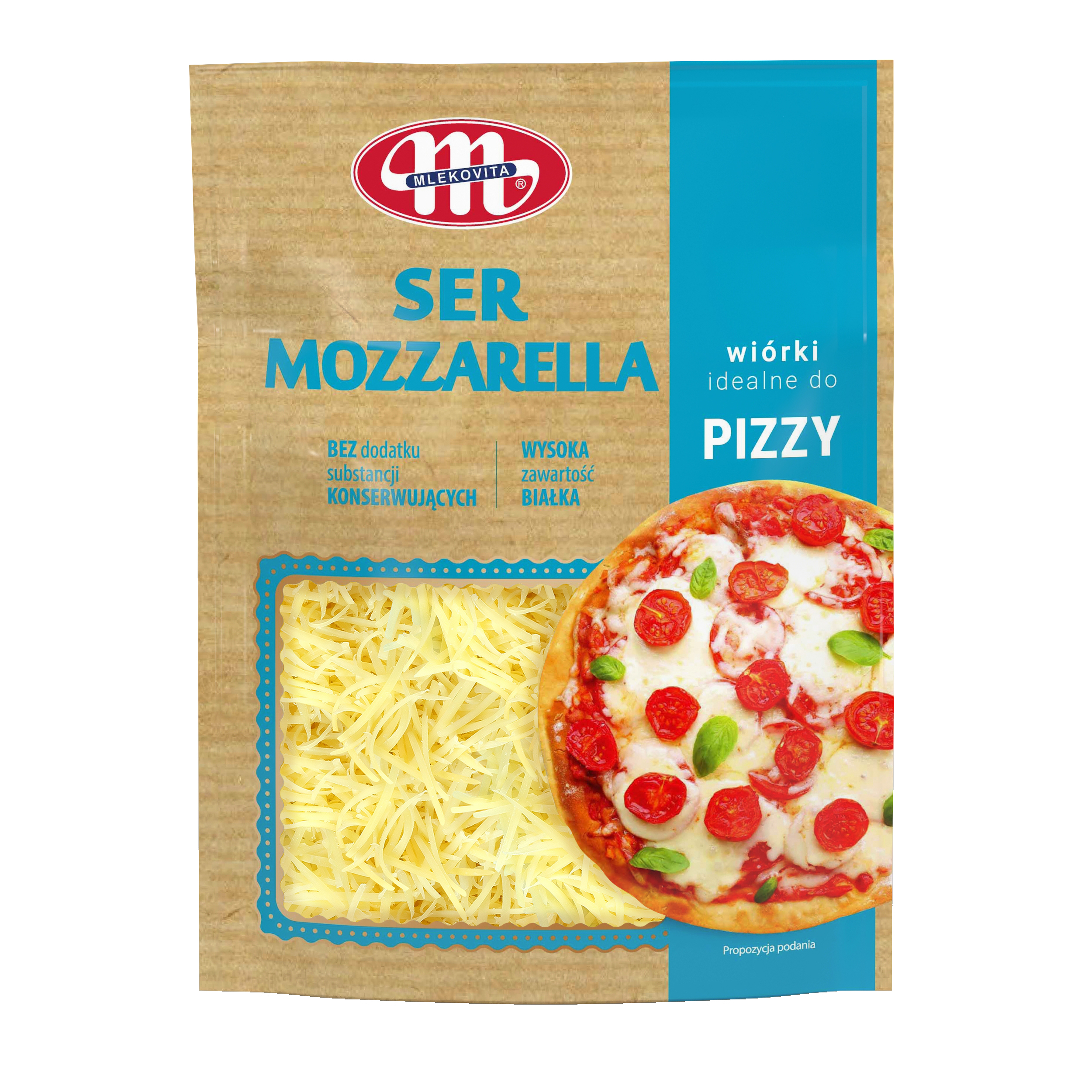 Mlekovita Ser Mozzarella Tarty 150G