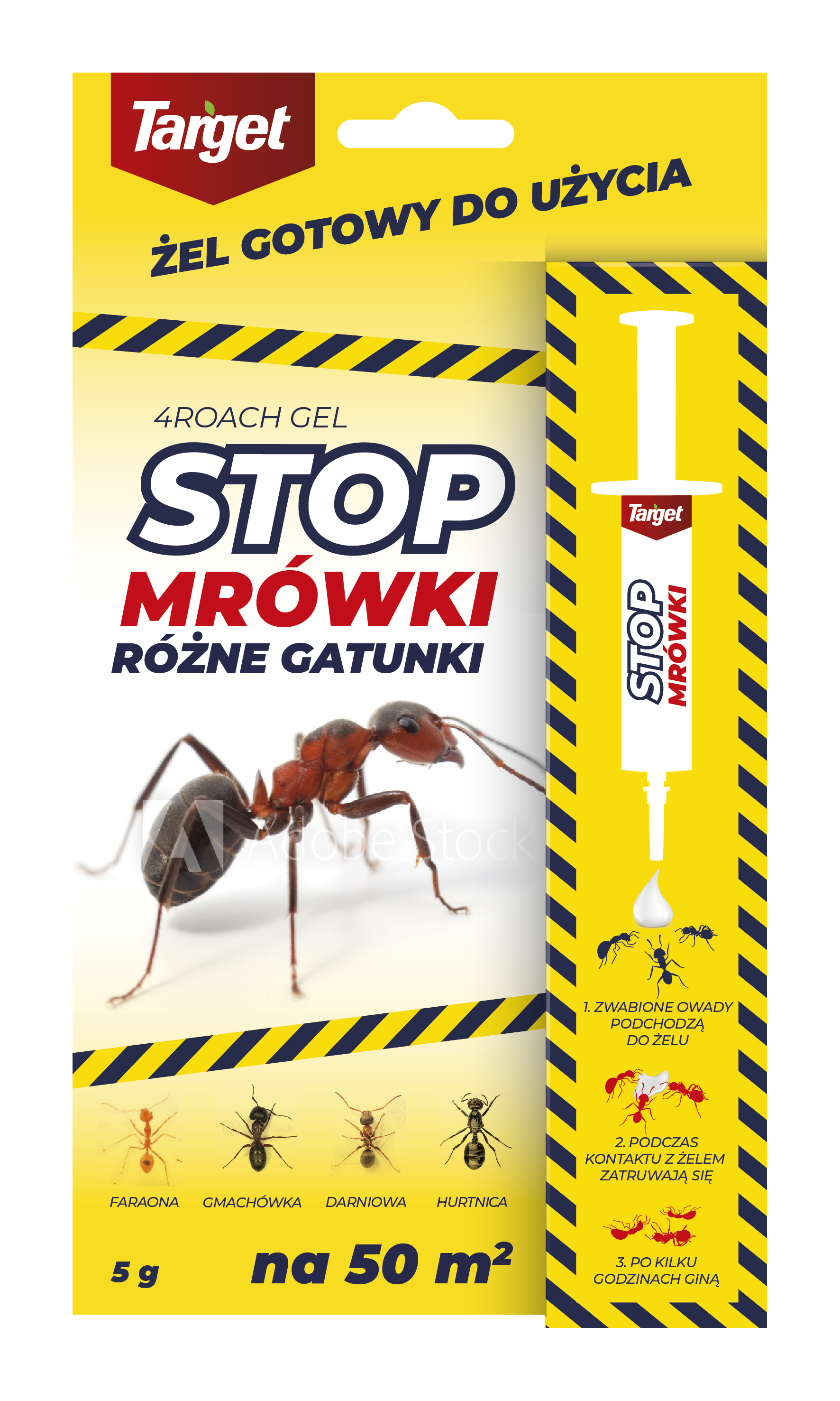 Żel Na Mrówki 4Roach Gel Target 5G