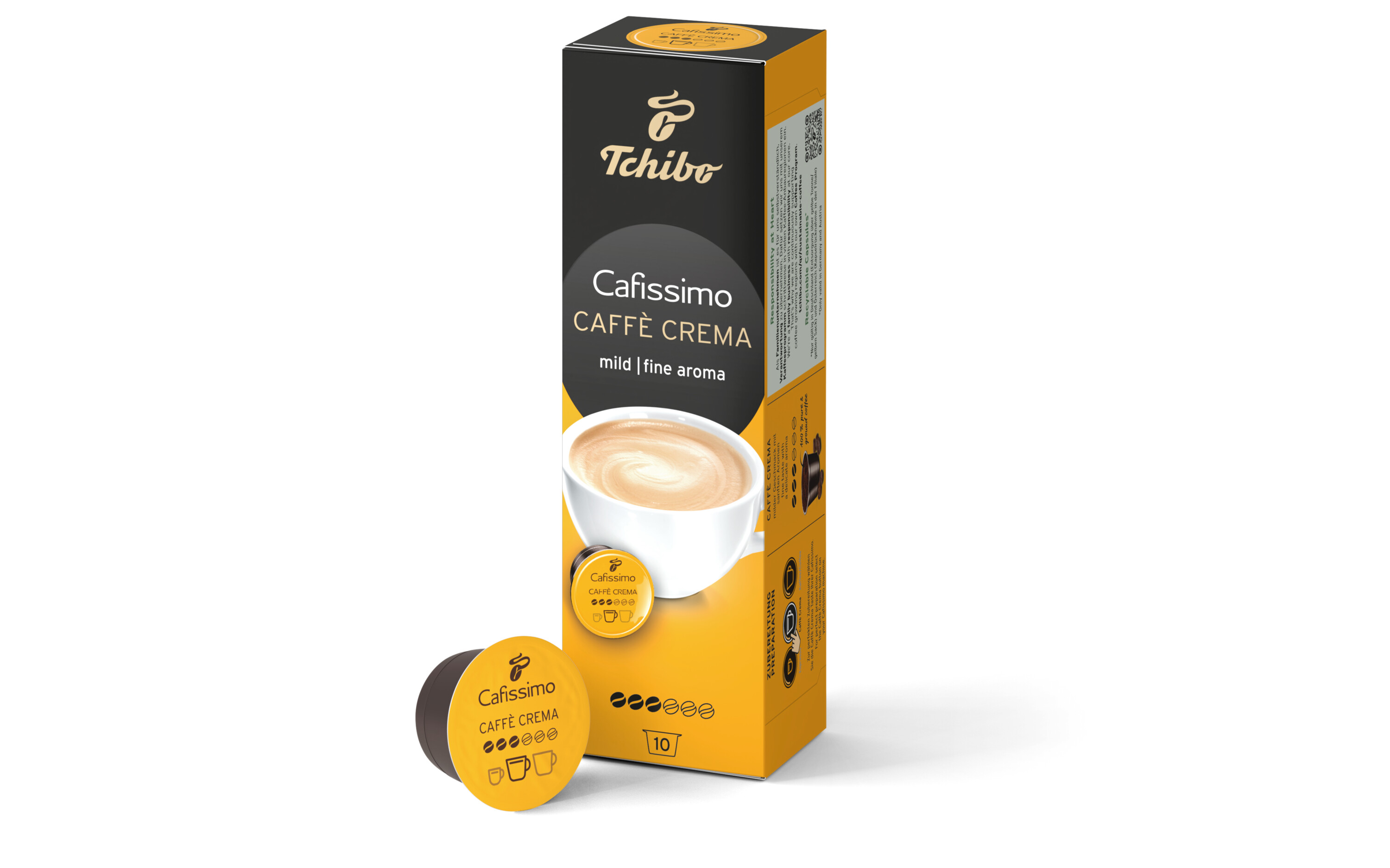 Tchibo Cafissimo Caffe Crema Fine Aroma 7G X 10 Kap.