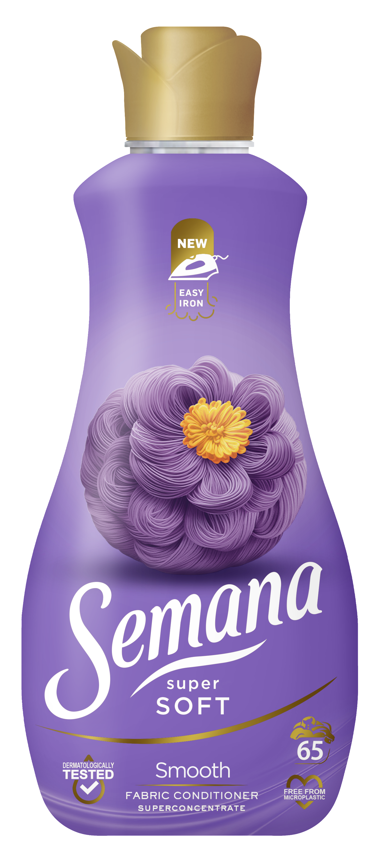 Semana - Płyn Do Płukania Tkanin - Super Soft - Smooth - 1,3L/65 Prań