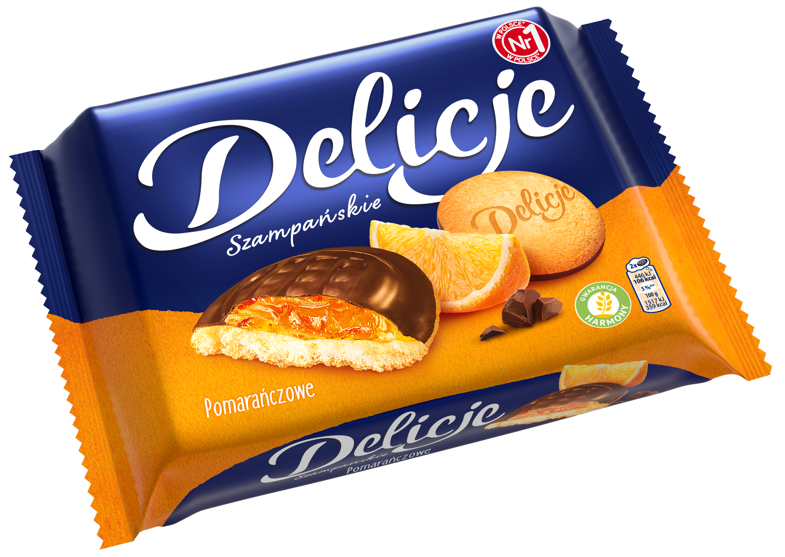 Delicje Sz. Pomarańczowe 294G