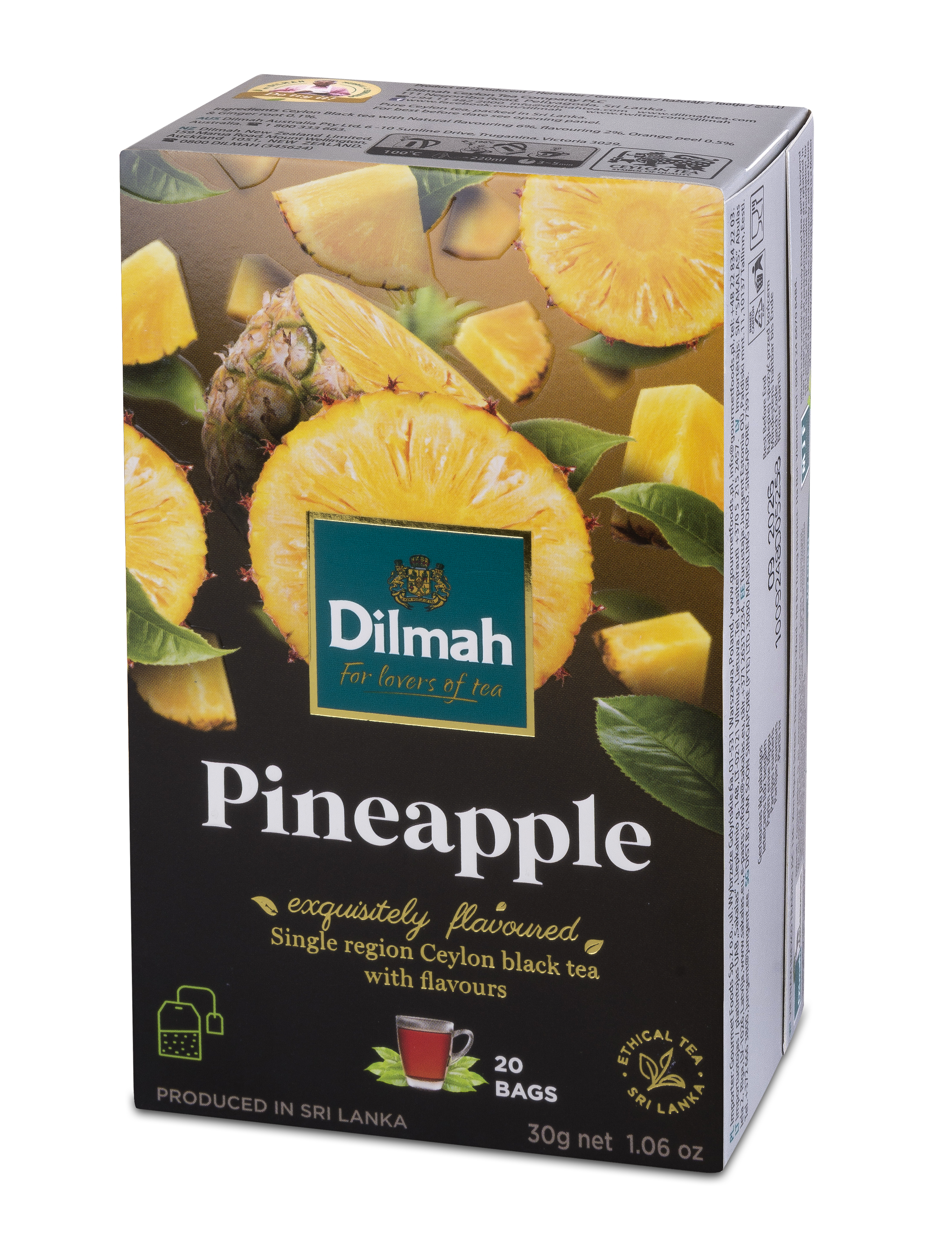 Dilmah Pineapple Flavoured Ceylon Black Tea 20X1,5 G