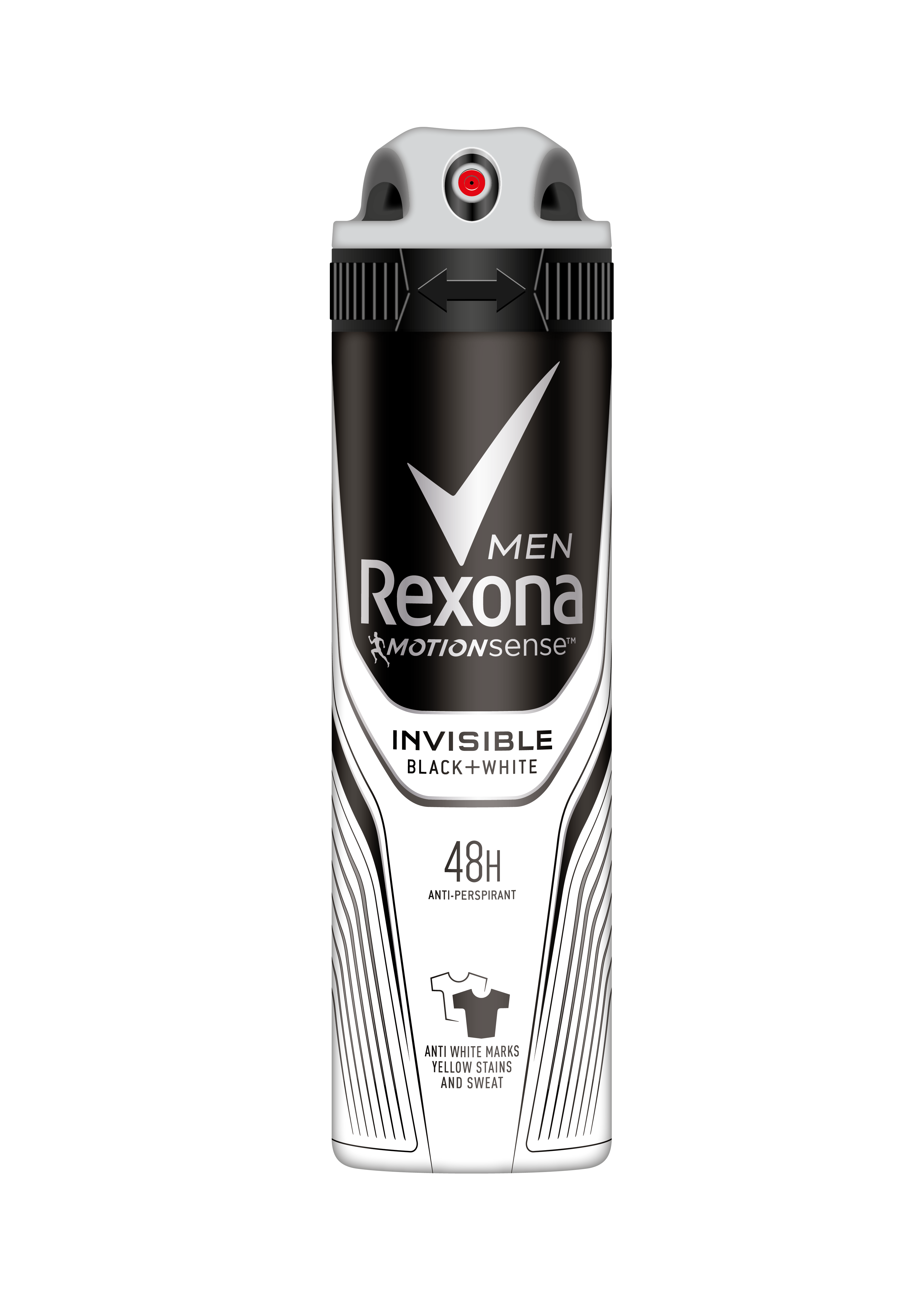Rexona Men Spray Invisible Black&White 150Ml