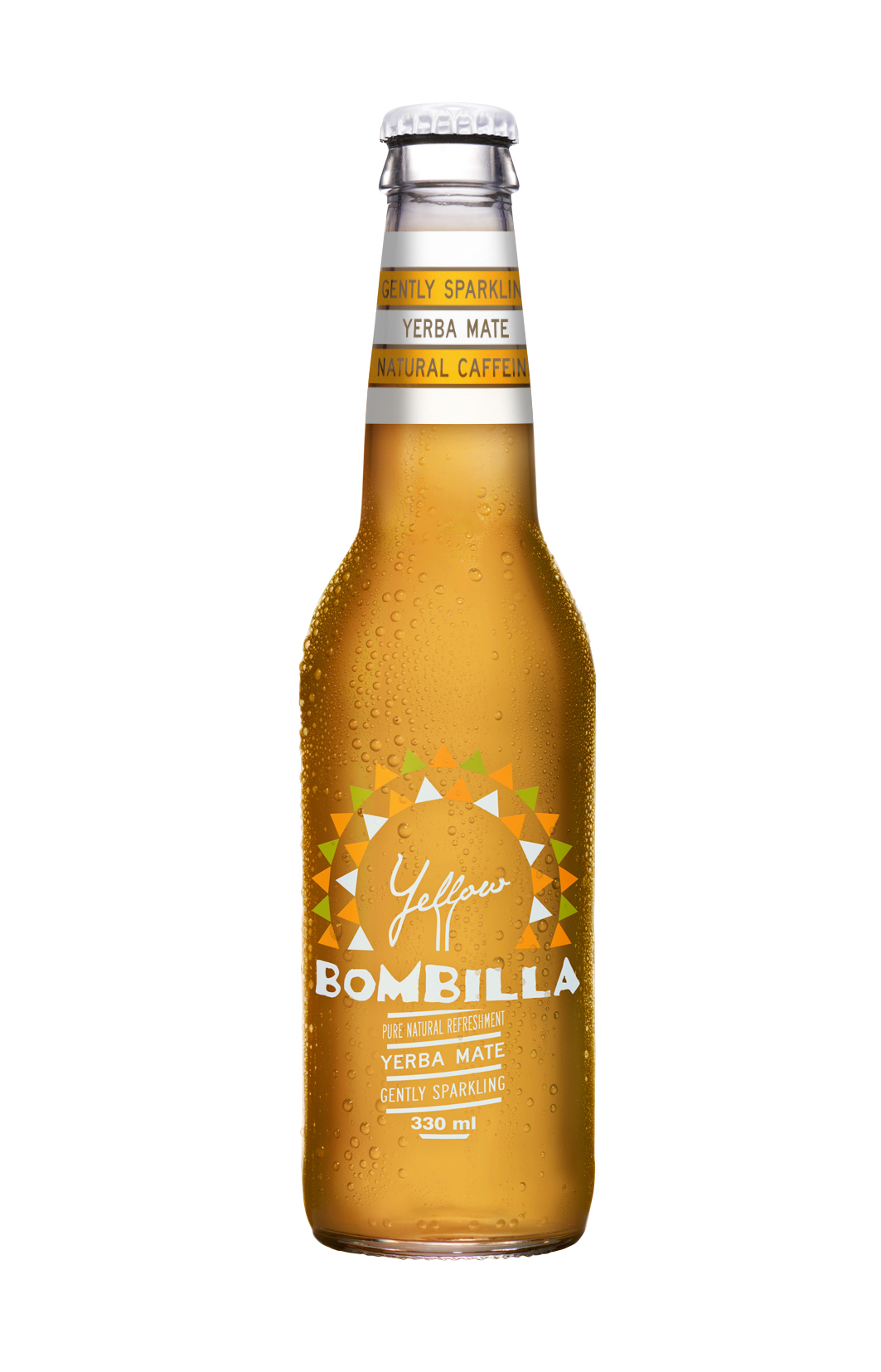 Bombilla Yerba Mate Yellow 330Ml