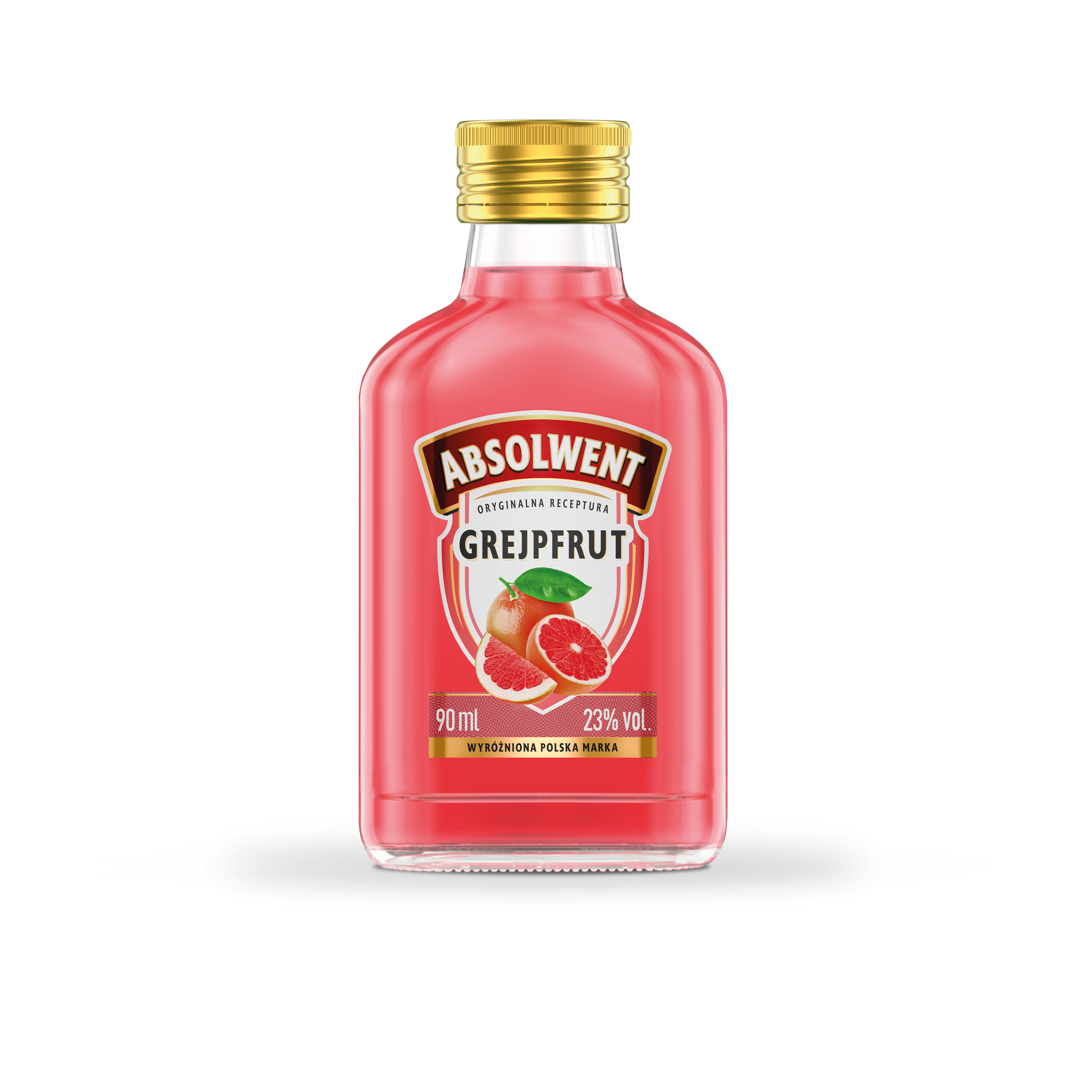 Likier Absolwent Grejpfrut 23% 90Ml