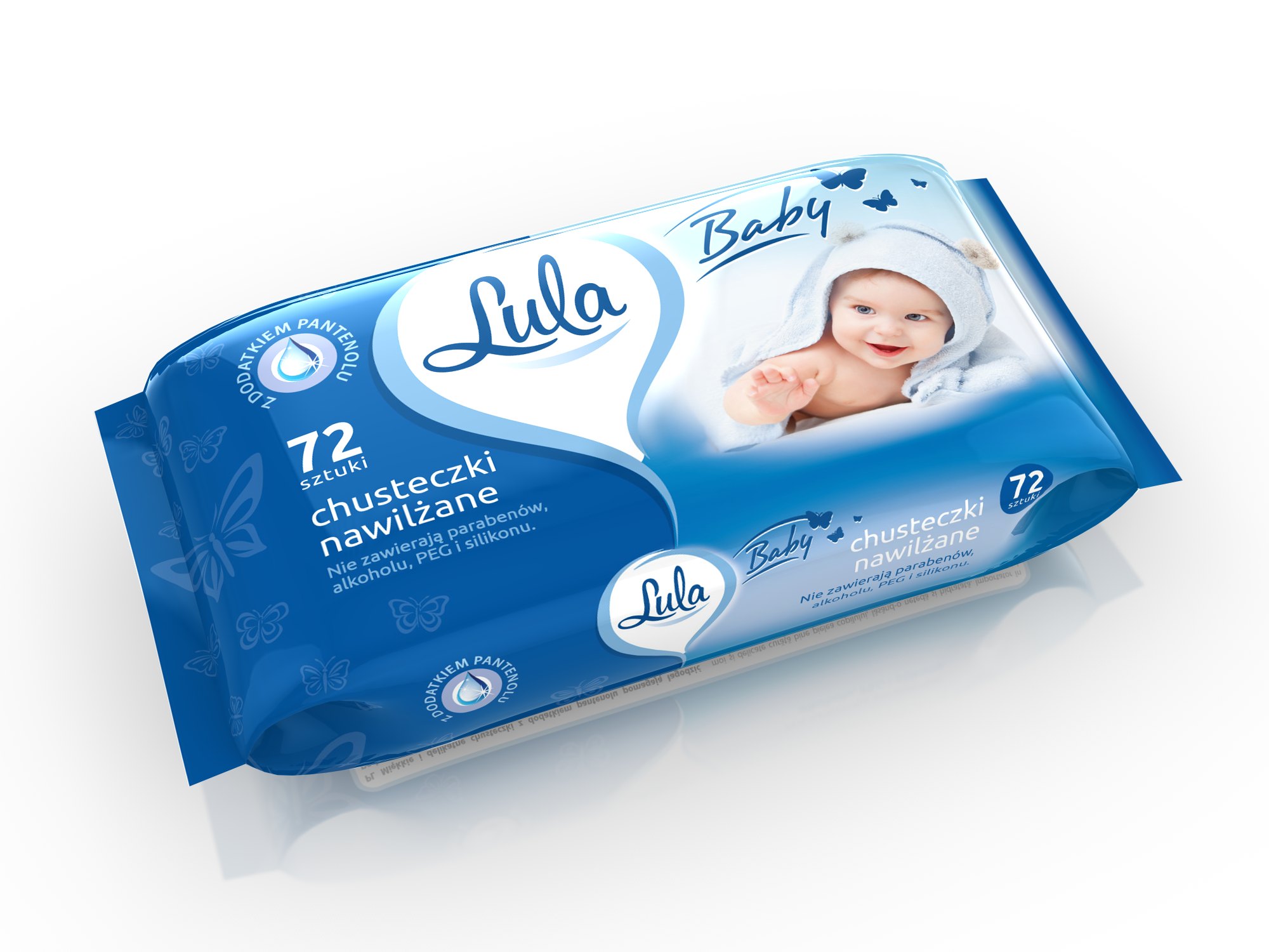 Lula Chusteczki Nawilżane Z Pantenolem 72 Szt.