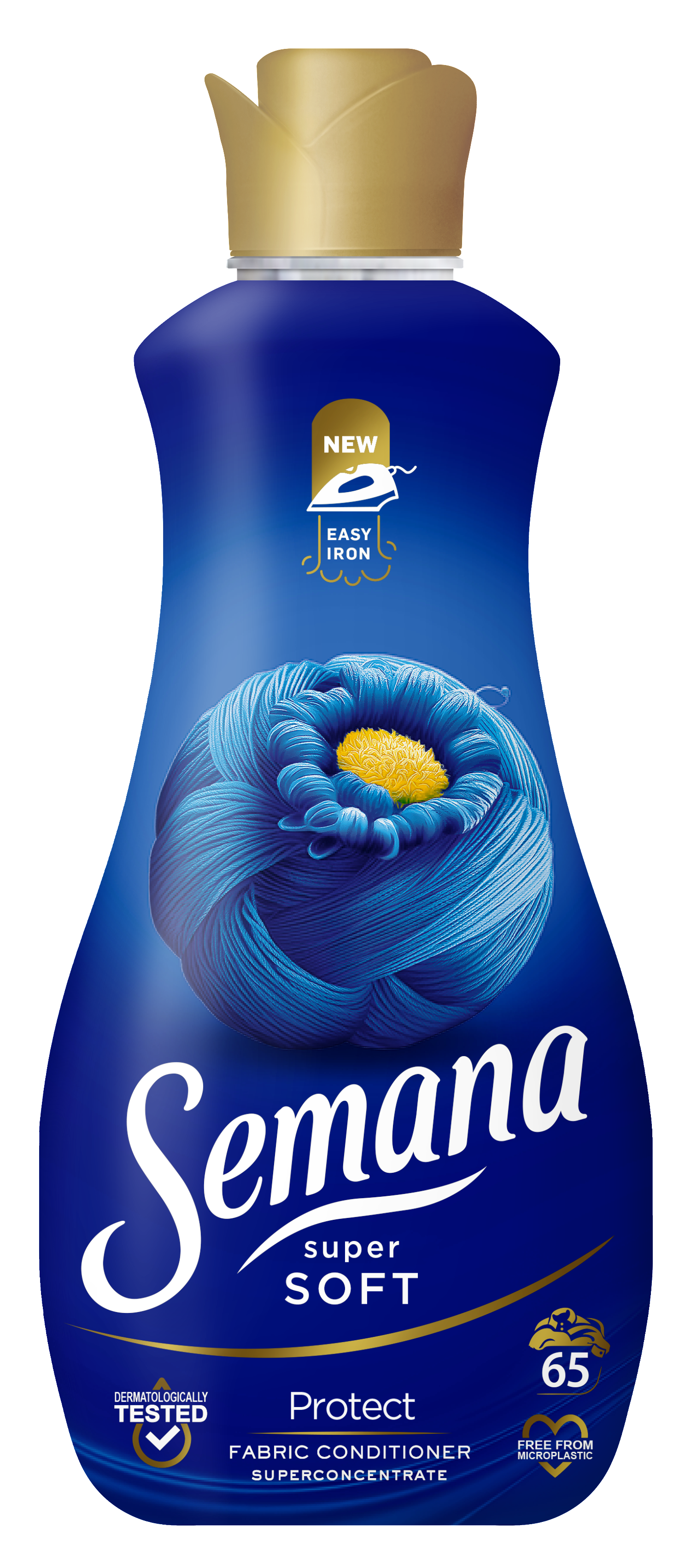 Semana - Płyn Do Płukania Tkanin - Super Soft - Protect - 1,3L/65 Prań