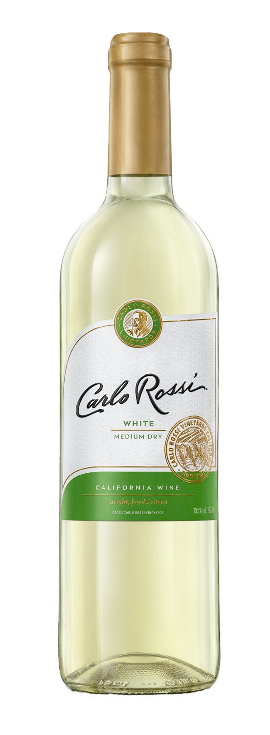 Lekkie Białe Wino Carlo Rossi White 750Ml