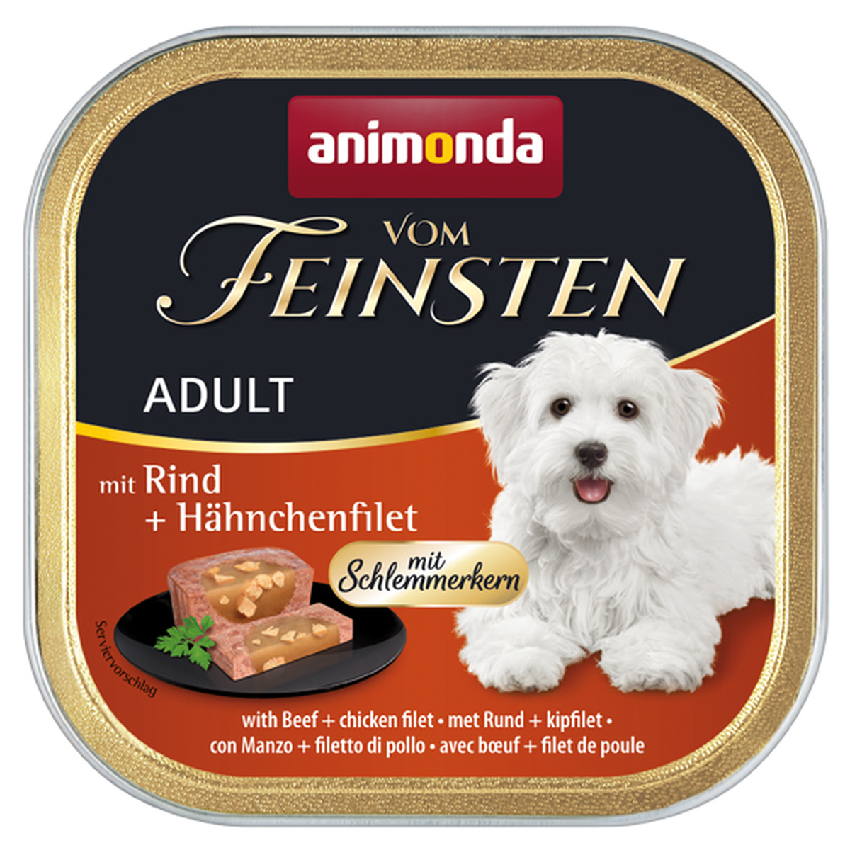 Animonda Vom Feinsten Adult Wołowina I Filet Piersi Z Kurczaka 150G