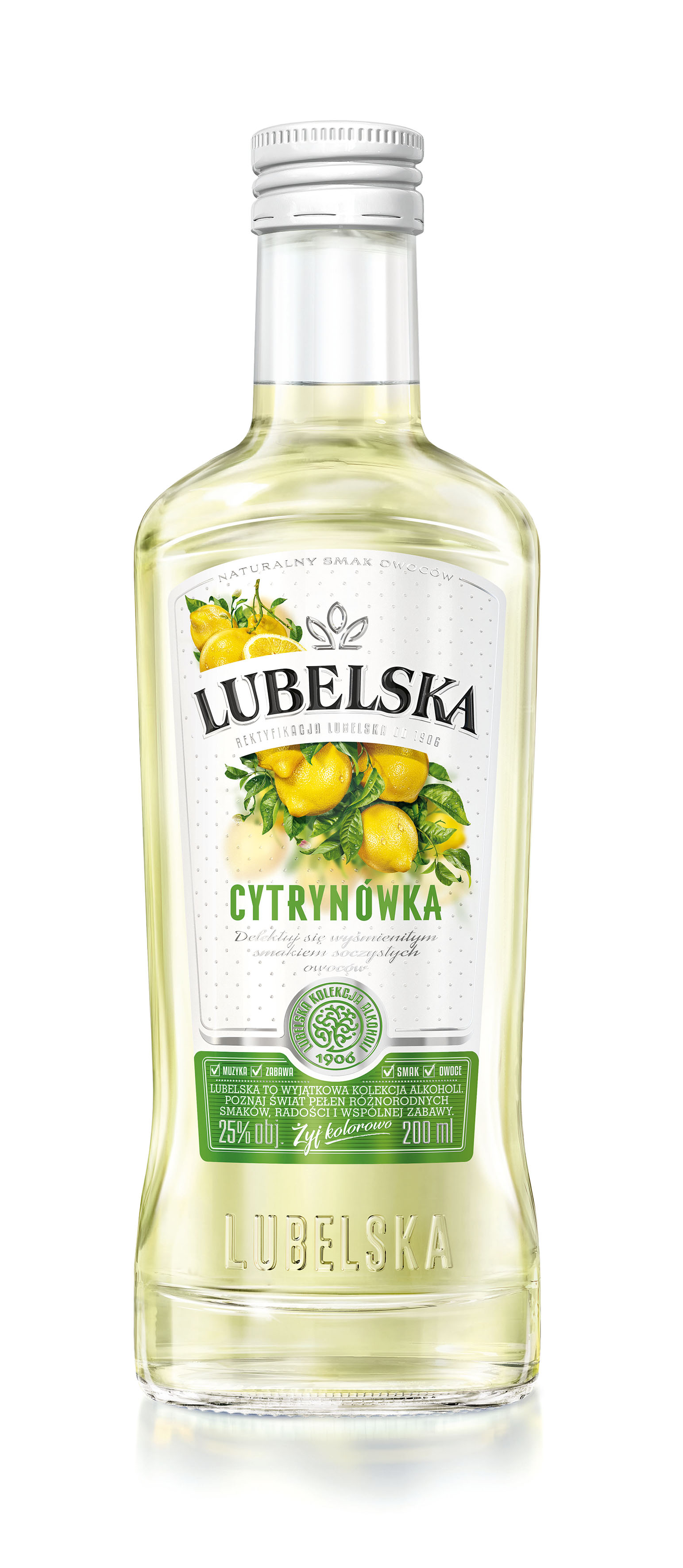 Lubelska Cytrynówka 25% 200 Ml