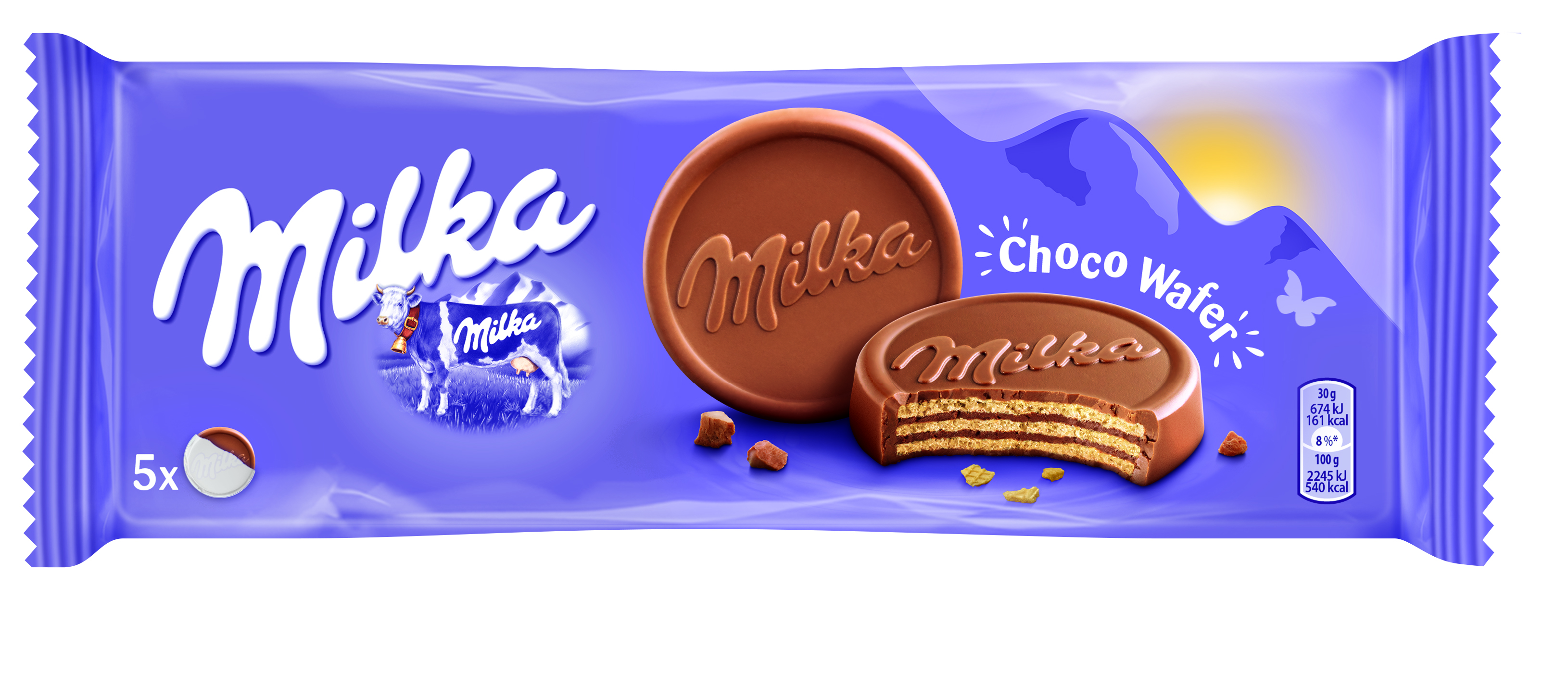 Milka Choco Wafer 150G