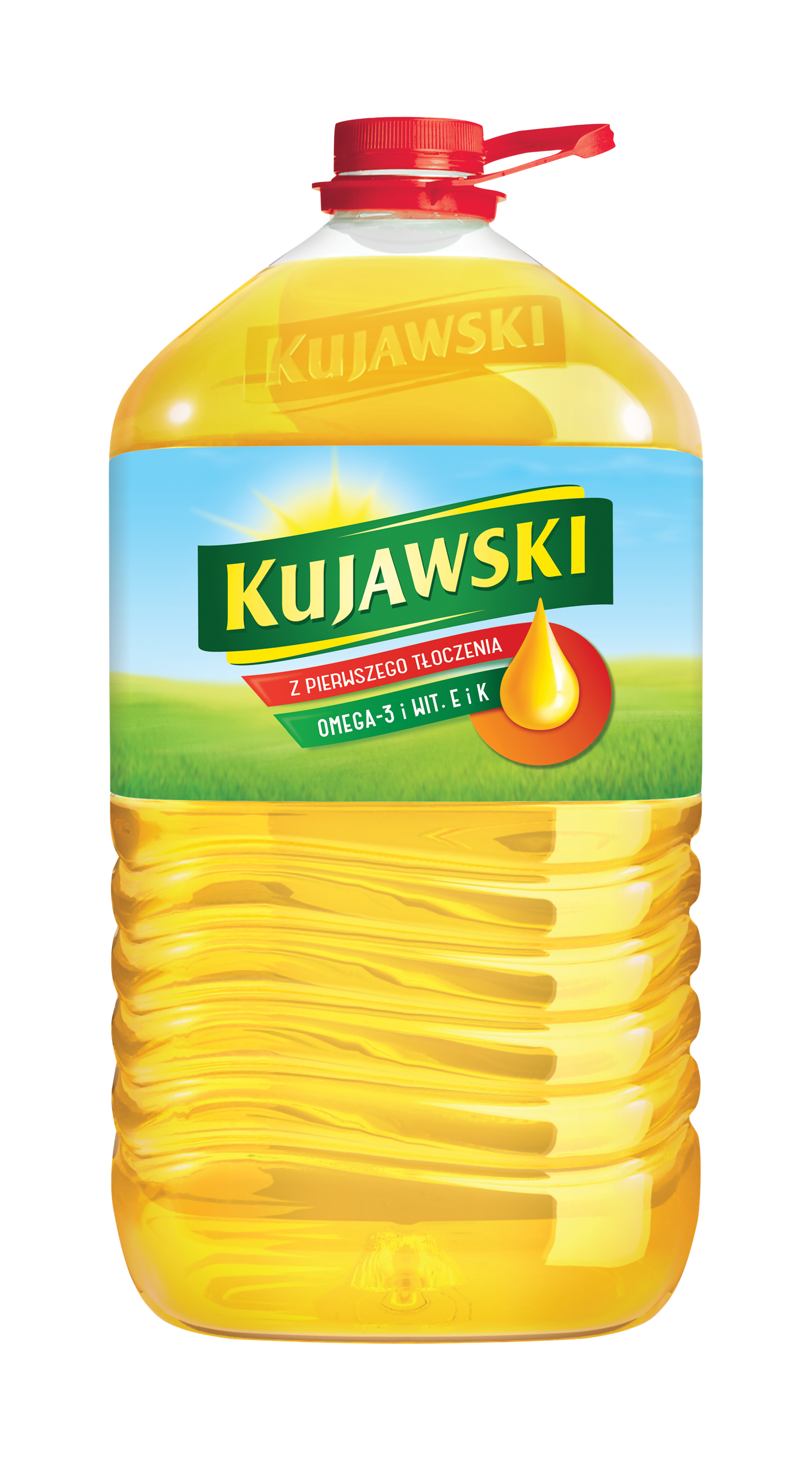 Kujawski Olej Rzepakowy Z Pierwszego Tłoczenia 5L