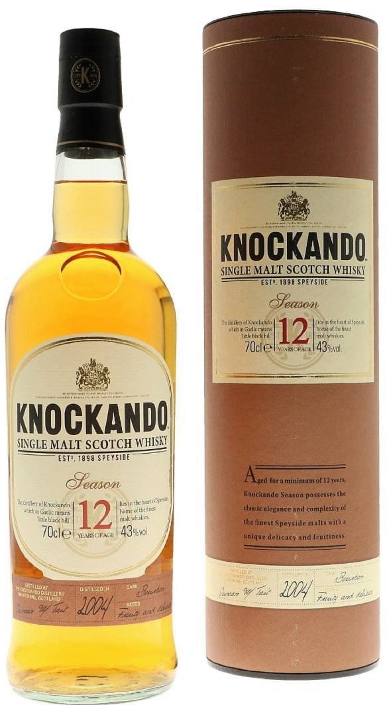 Whisky Knockando 12 Yo 43% 700 Ml