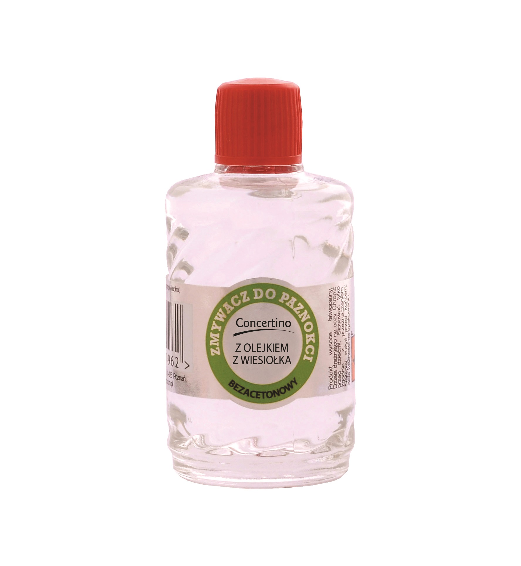 Zmywacz Do Paznokci Concertino Bezacetonowy Z Wiesiołkiem 50 Ml