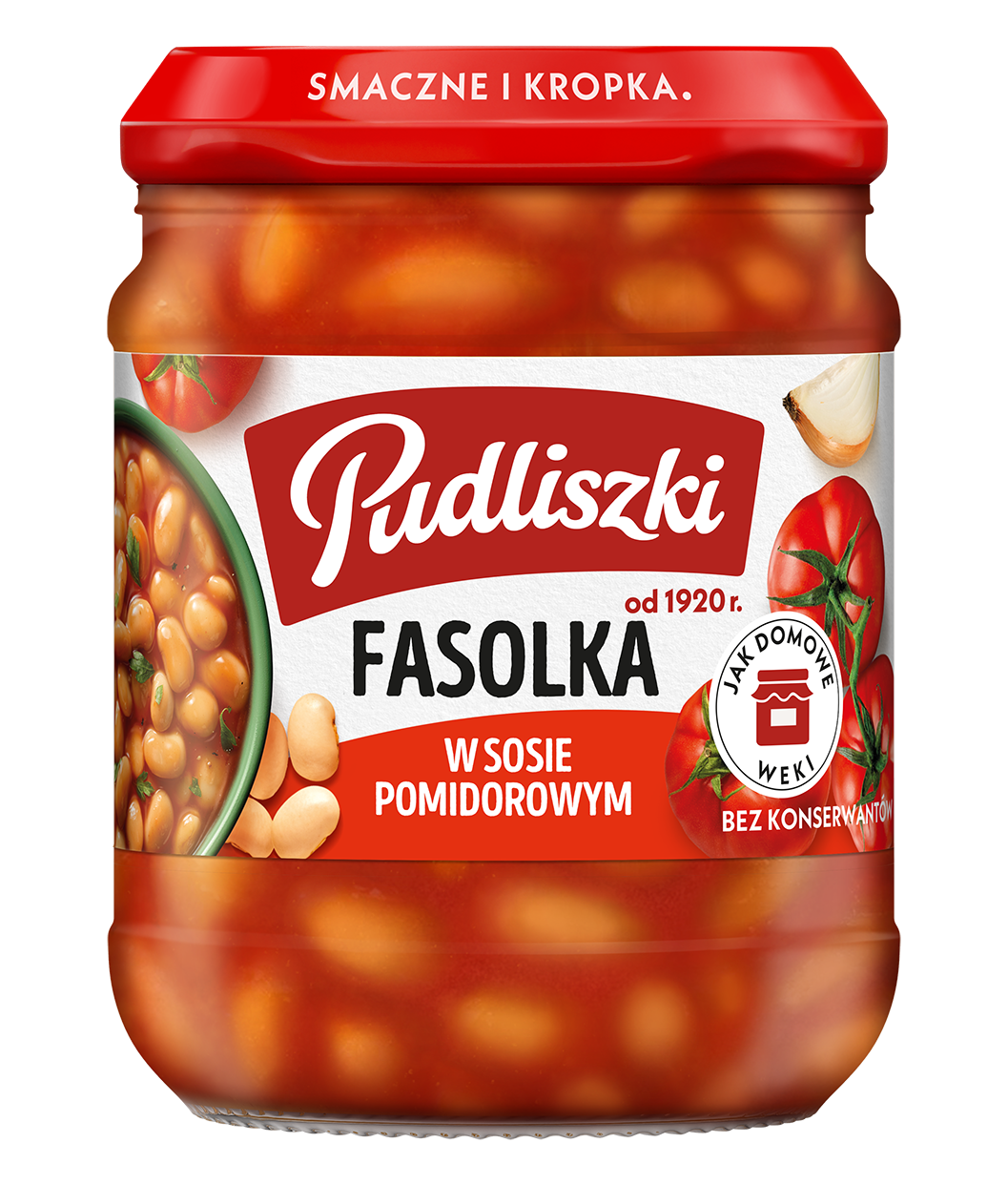 Pudliszki Fasolka W Sosie Pomidorowym 450G