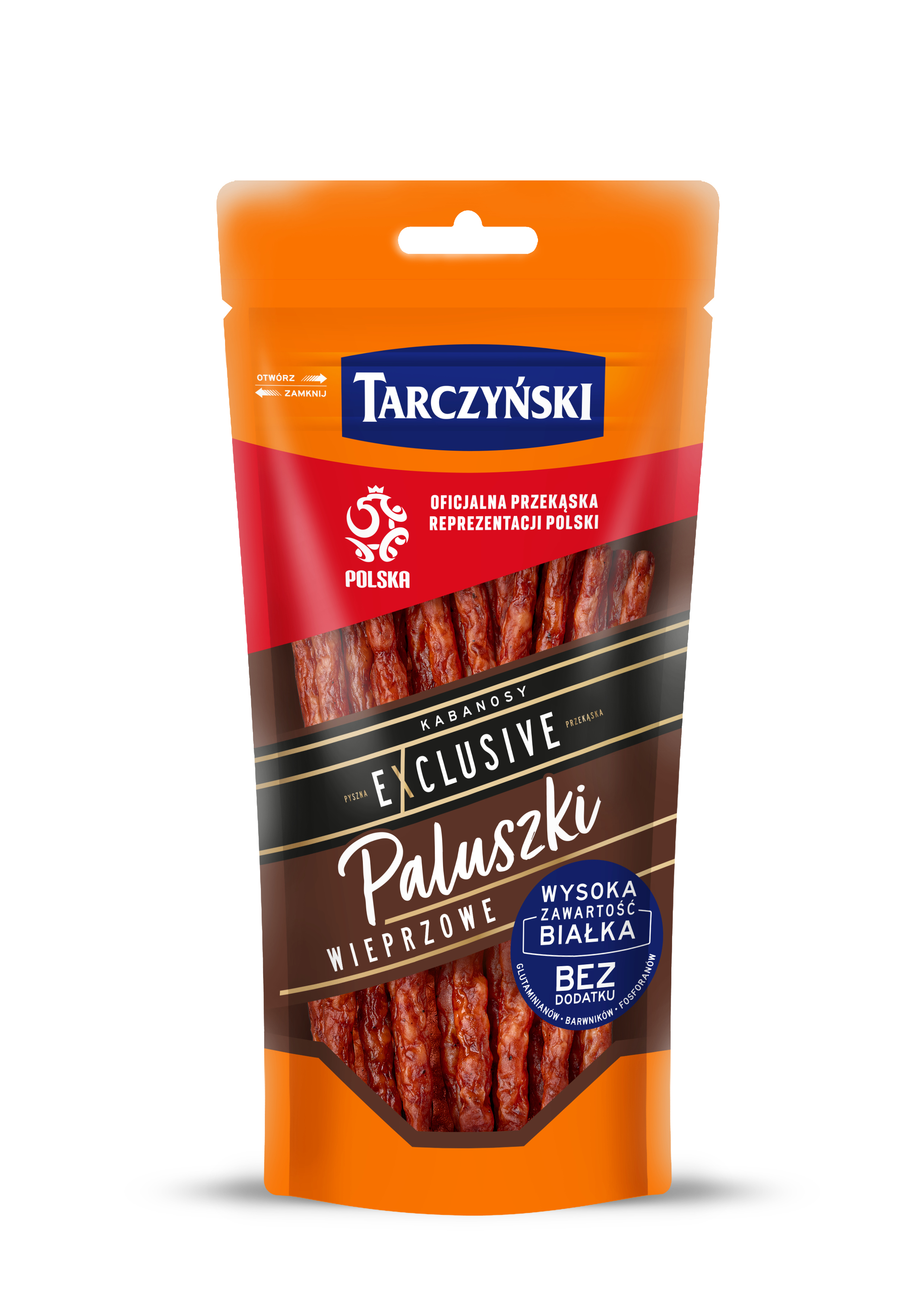 Kabanos Exclusive Paluszki Wieprzowy 95 G Tarczyński