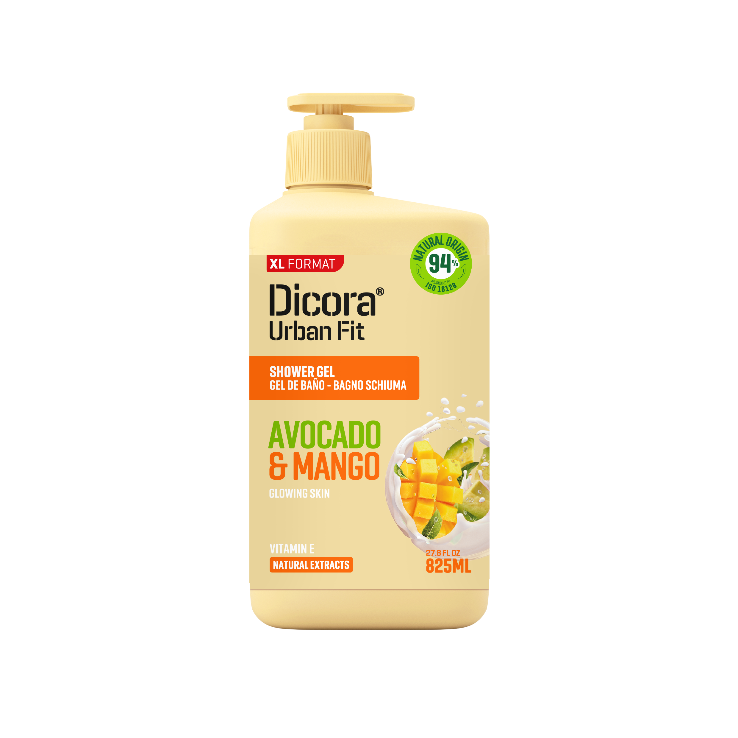 Żel Pod Prysznic Z Vit A Mango&Avocado 825 Ml