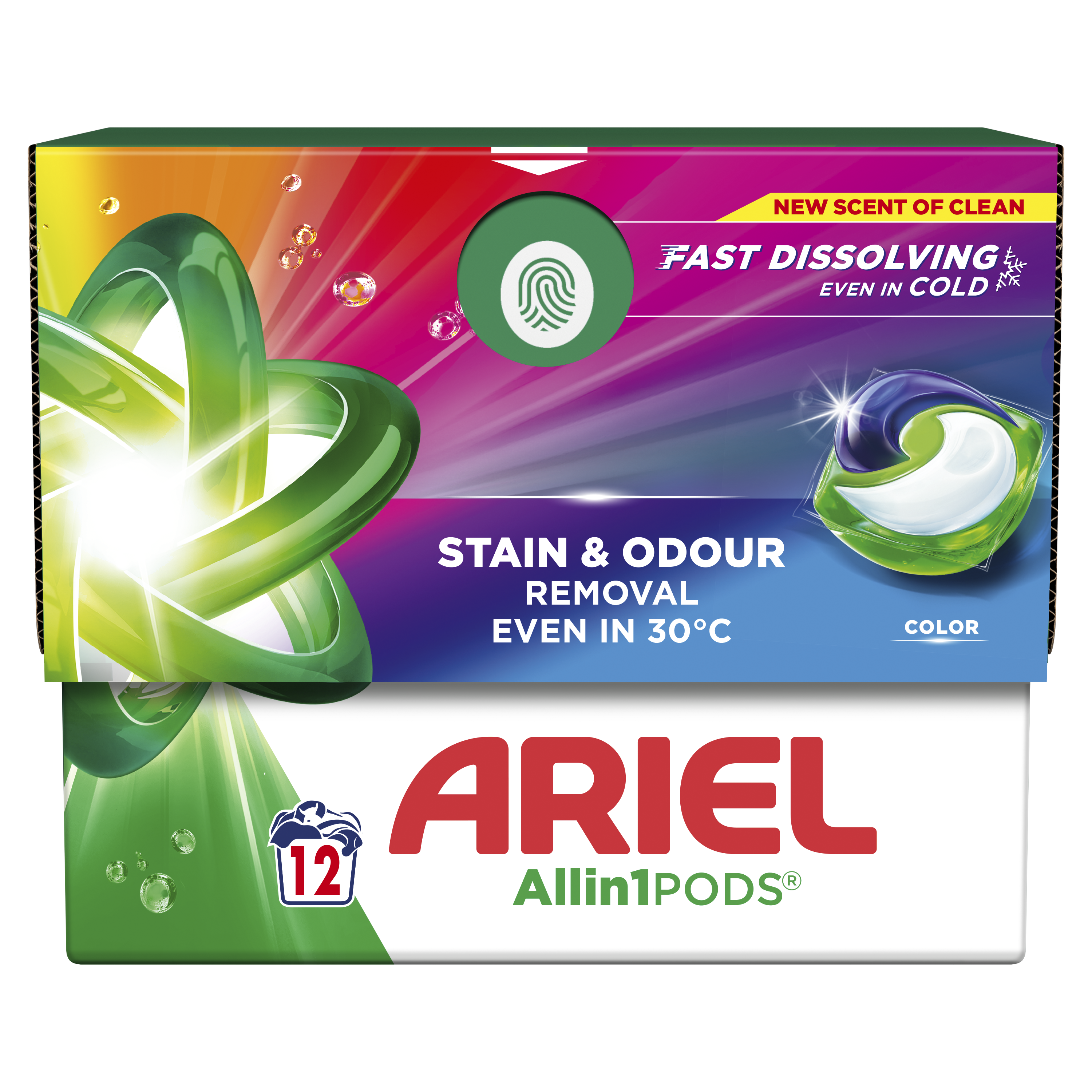 Ariel Allin1 Pods Color Kapsułki Do Prania, 12 Prań