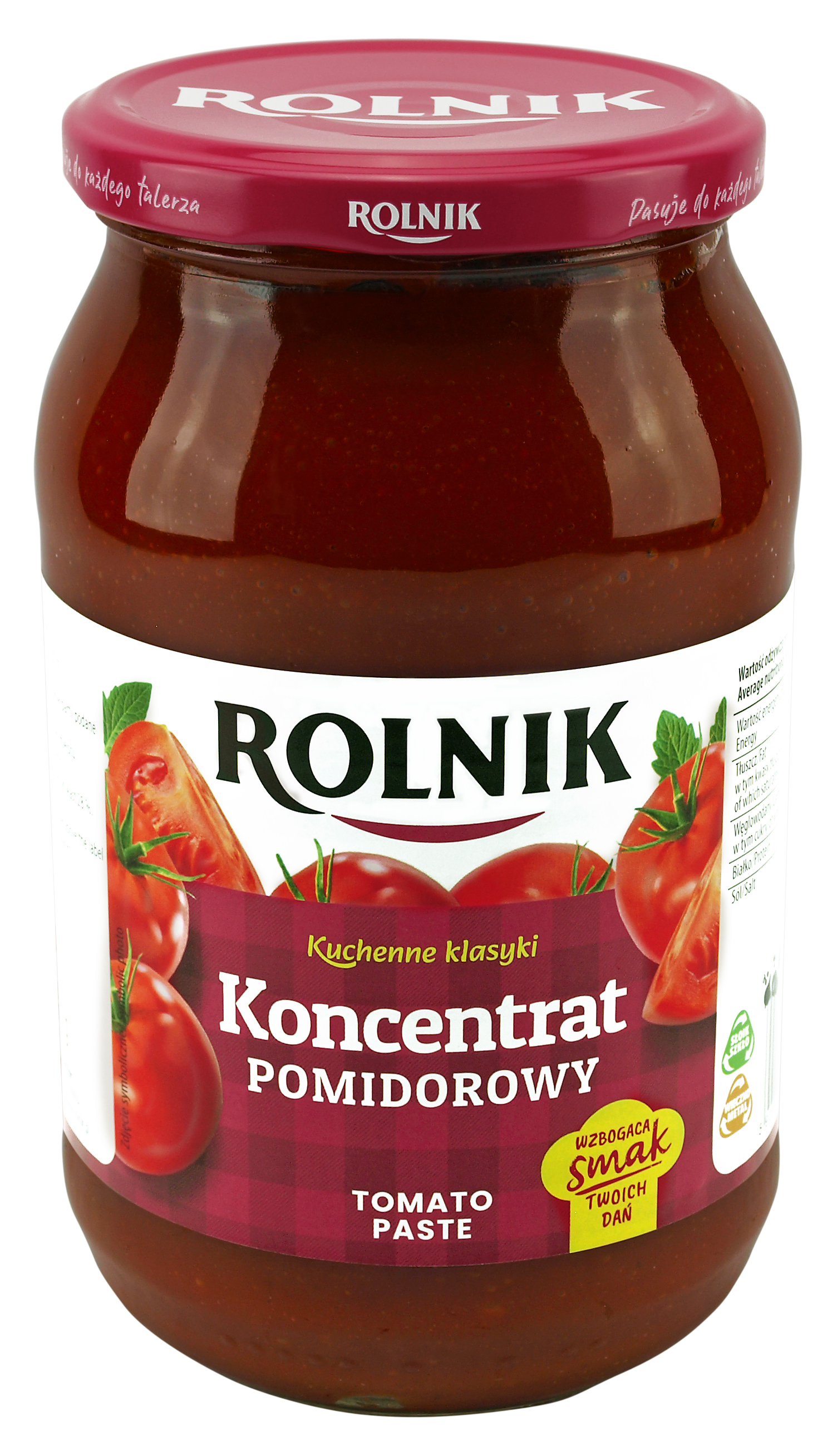 Koncentrat Pomidorowy 900 Ml Rolnik