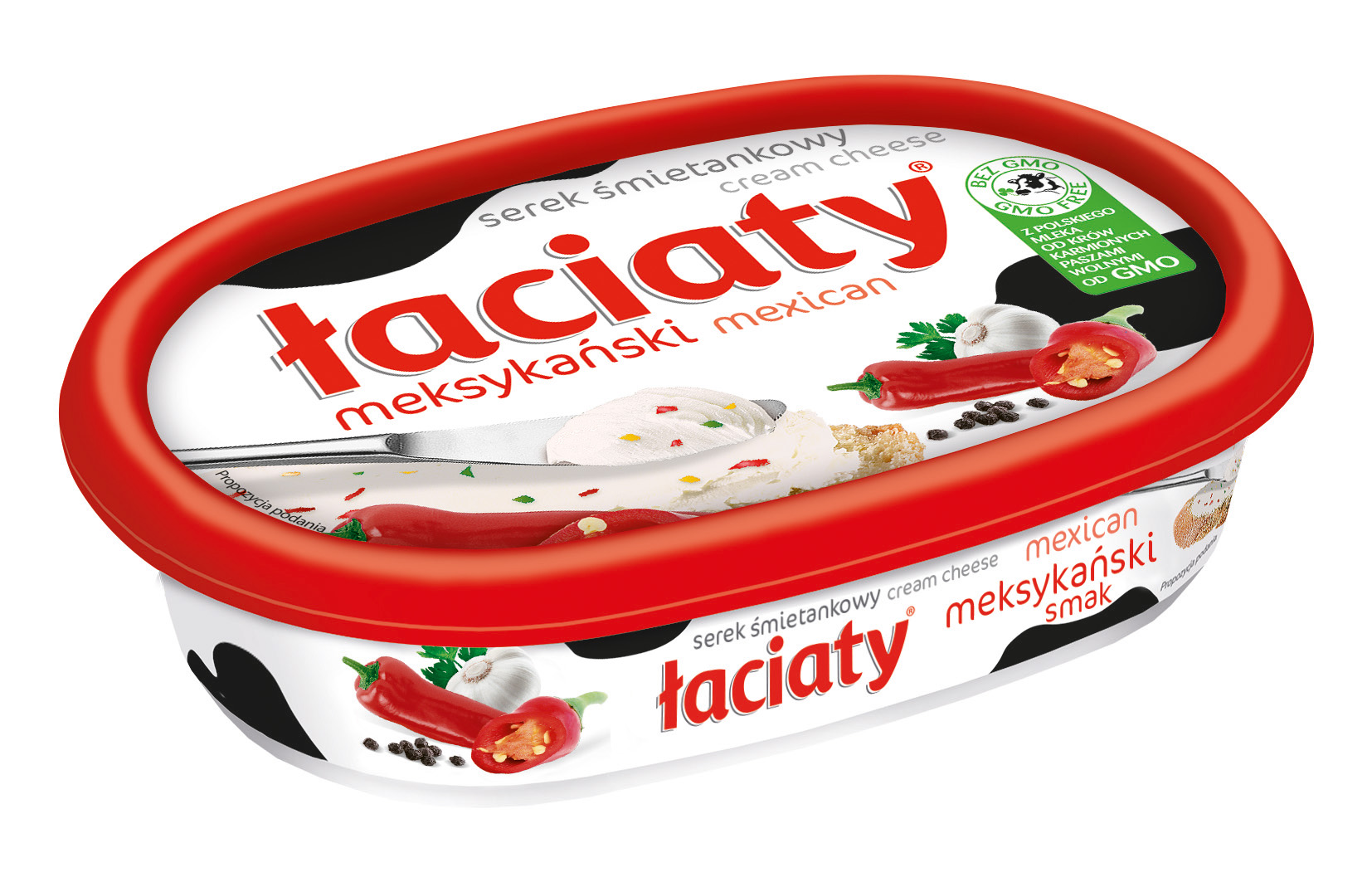 Serek Łaciaty Śmietankowy Meksykański 135G