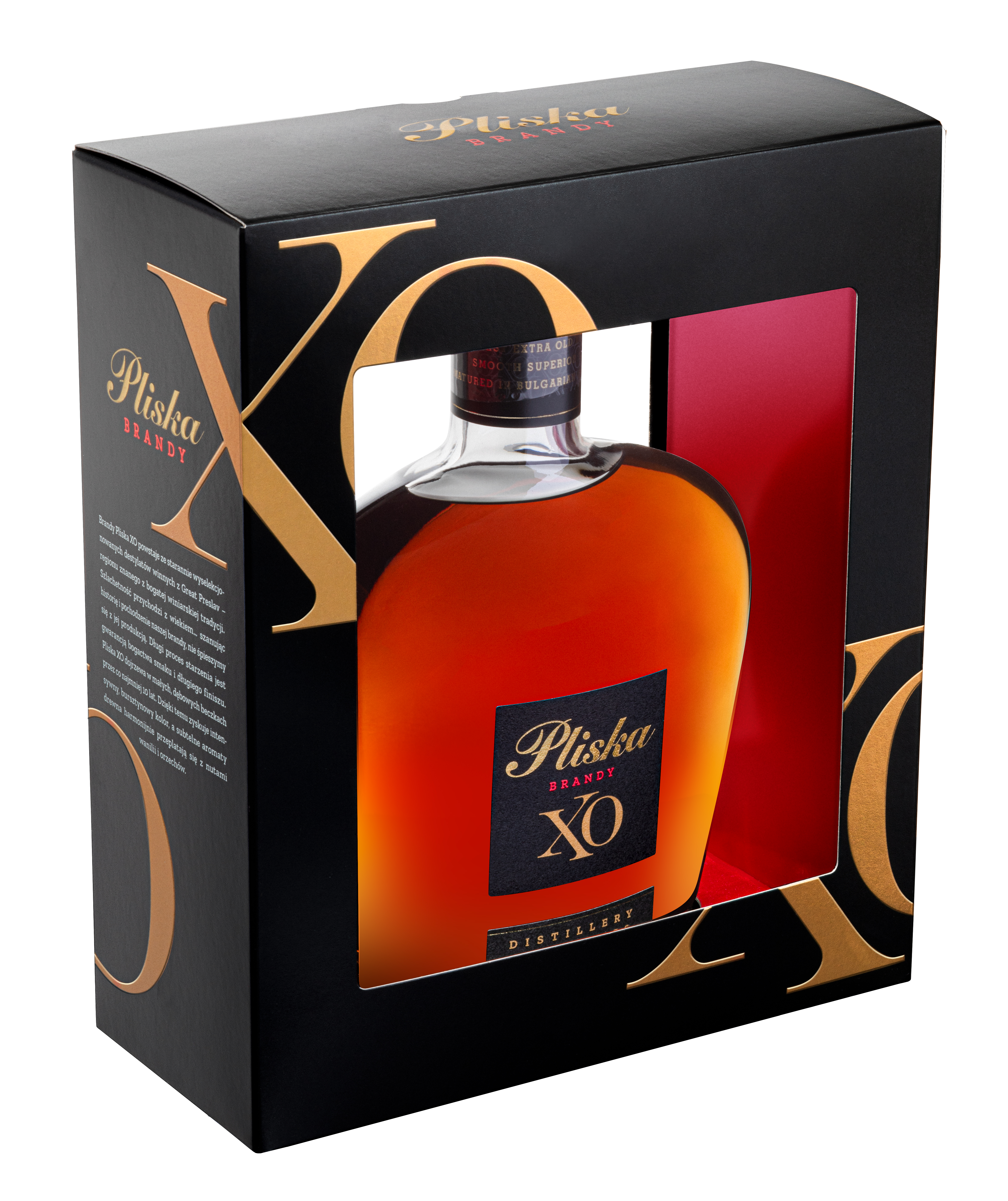 Brandy Pliska Xo 40% 700Ml W Kartoniku