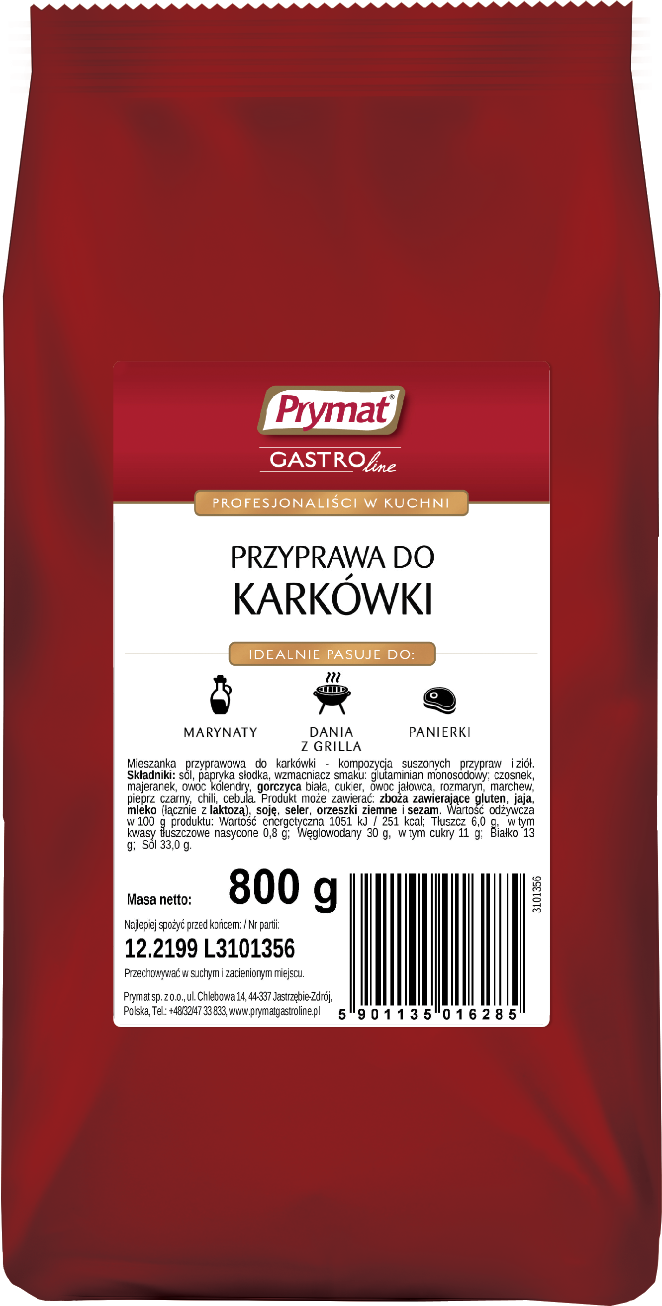 Przyprawa Do Karkówki 800 G Prymat Gastroline