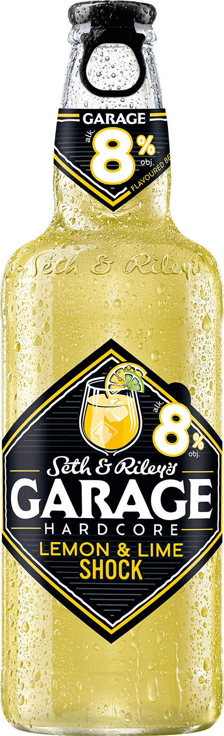 Garage Hardcore Lemon & Lime Shock 8% 0,4L