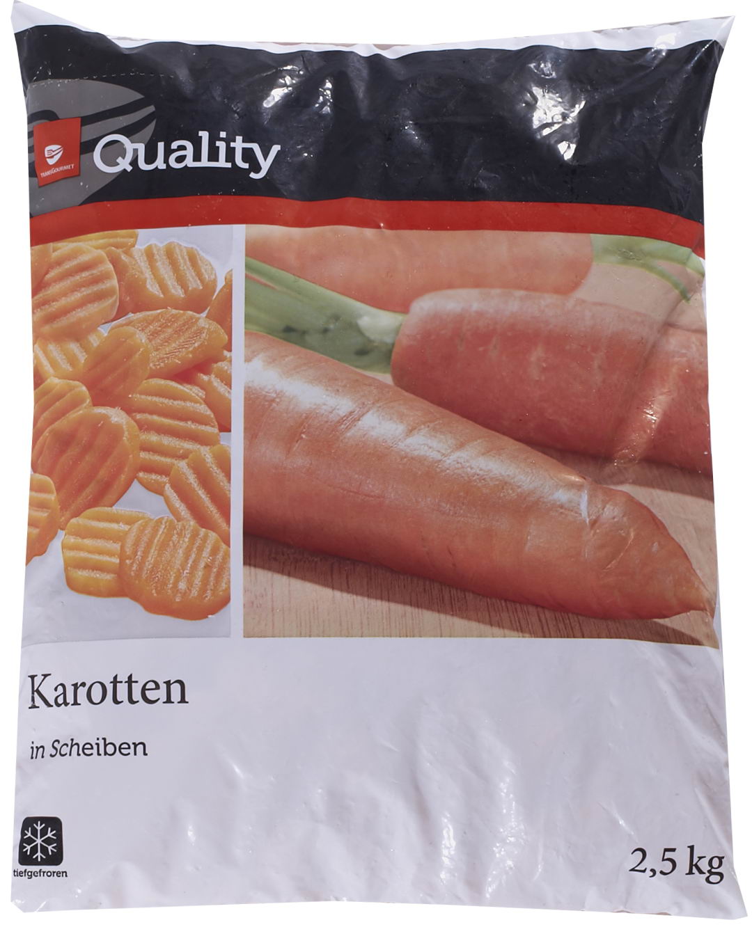 Tgq Marchew Plastry 2,5 Kg.