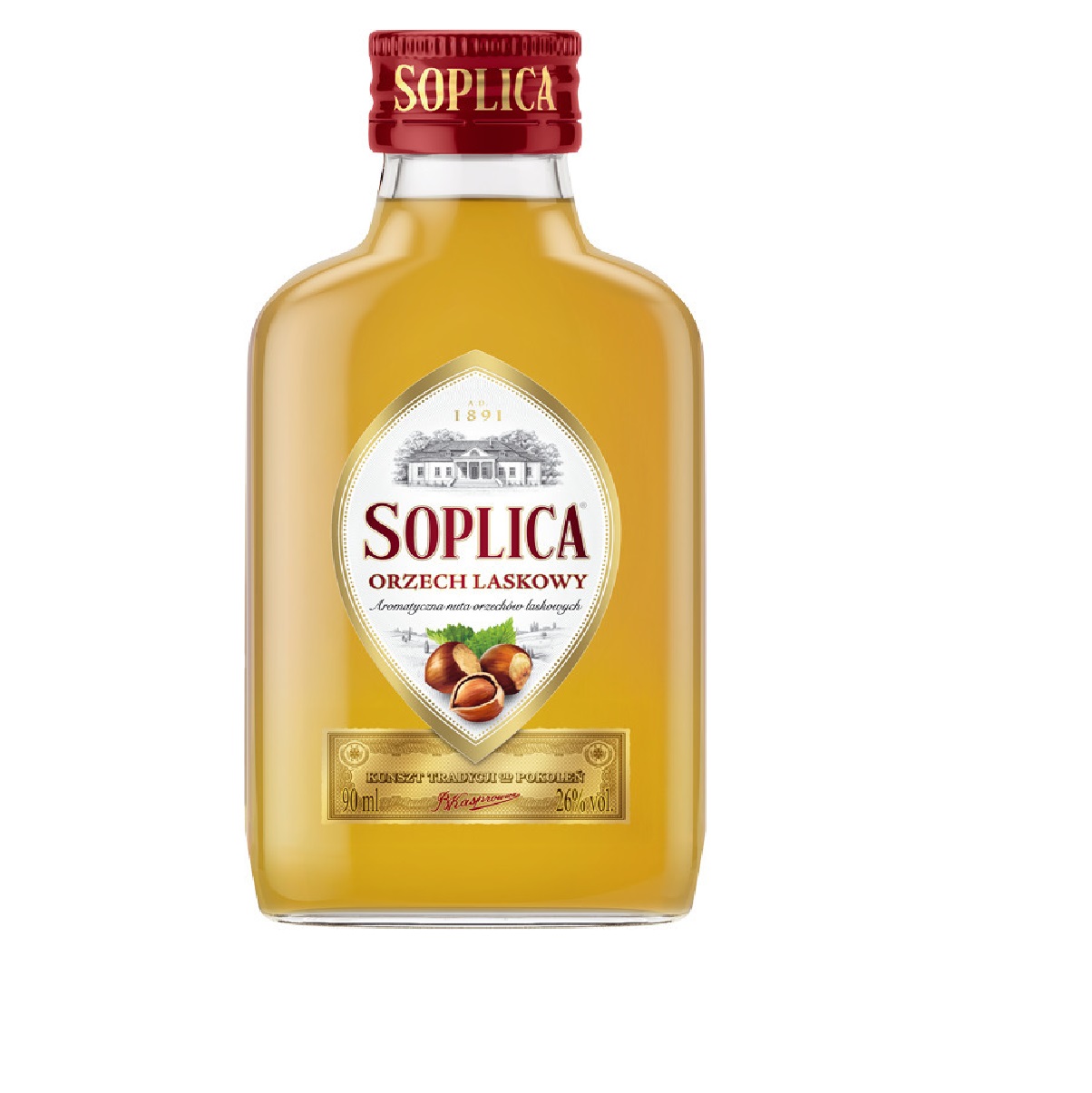 Napój Spirytusowy Soplica Orzech Laskowy 26% 90 Ml