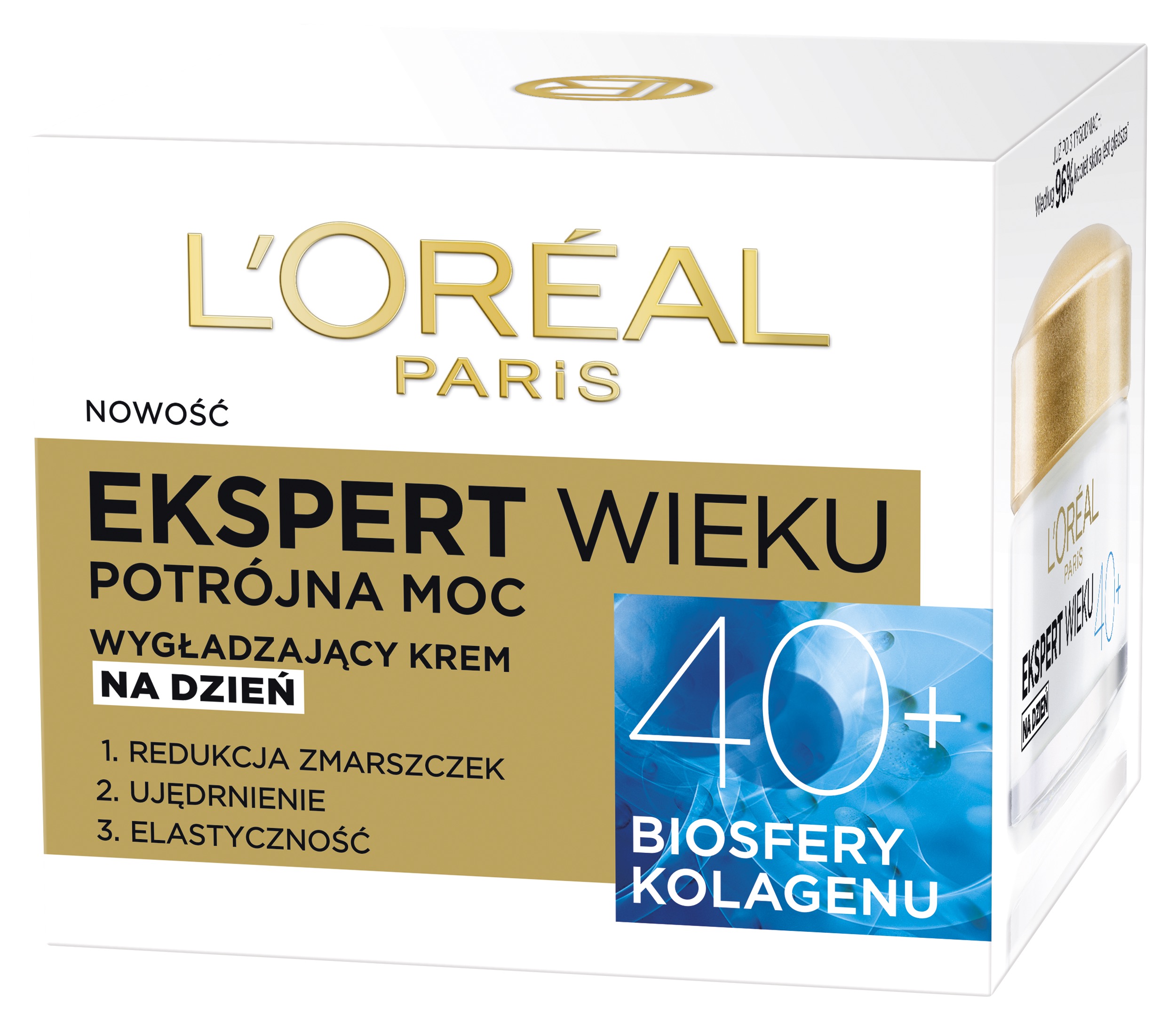 L'Oréal Paris Ekspert Wieku 40+ Przeciwzmarszczkowy Krem Wygładzający Na Dzień 50 Ml