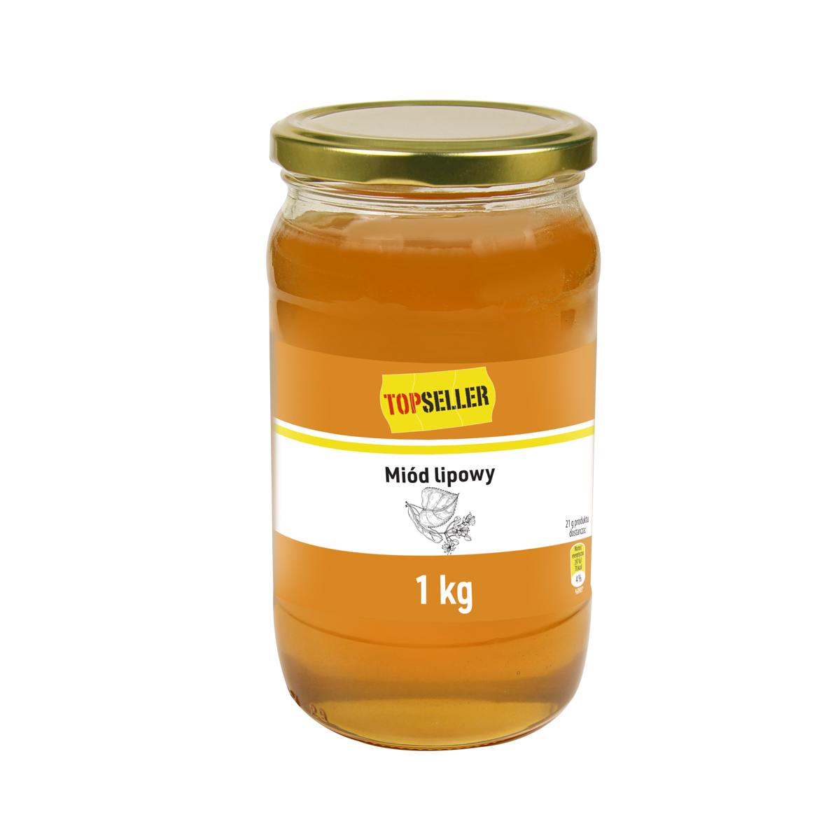 Topseller Miód Lipowy 1 Kg