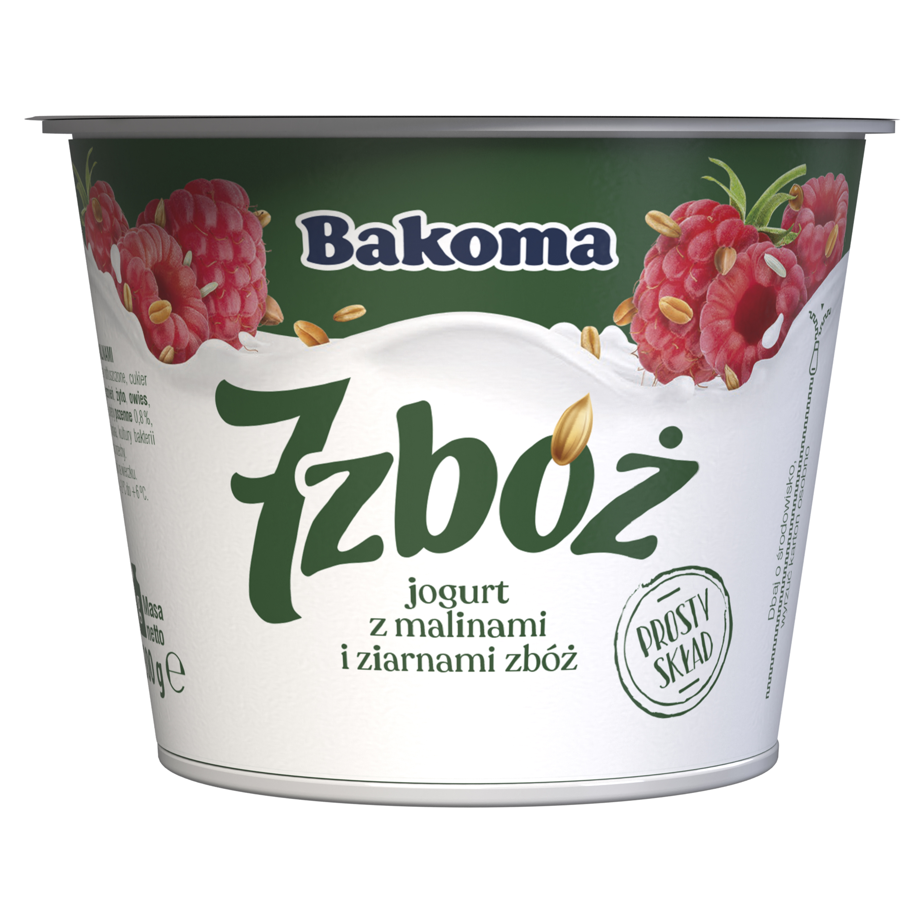 Jogurt 7 Zbóż Z Malinami 300G