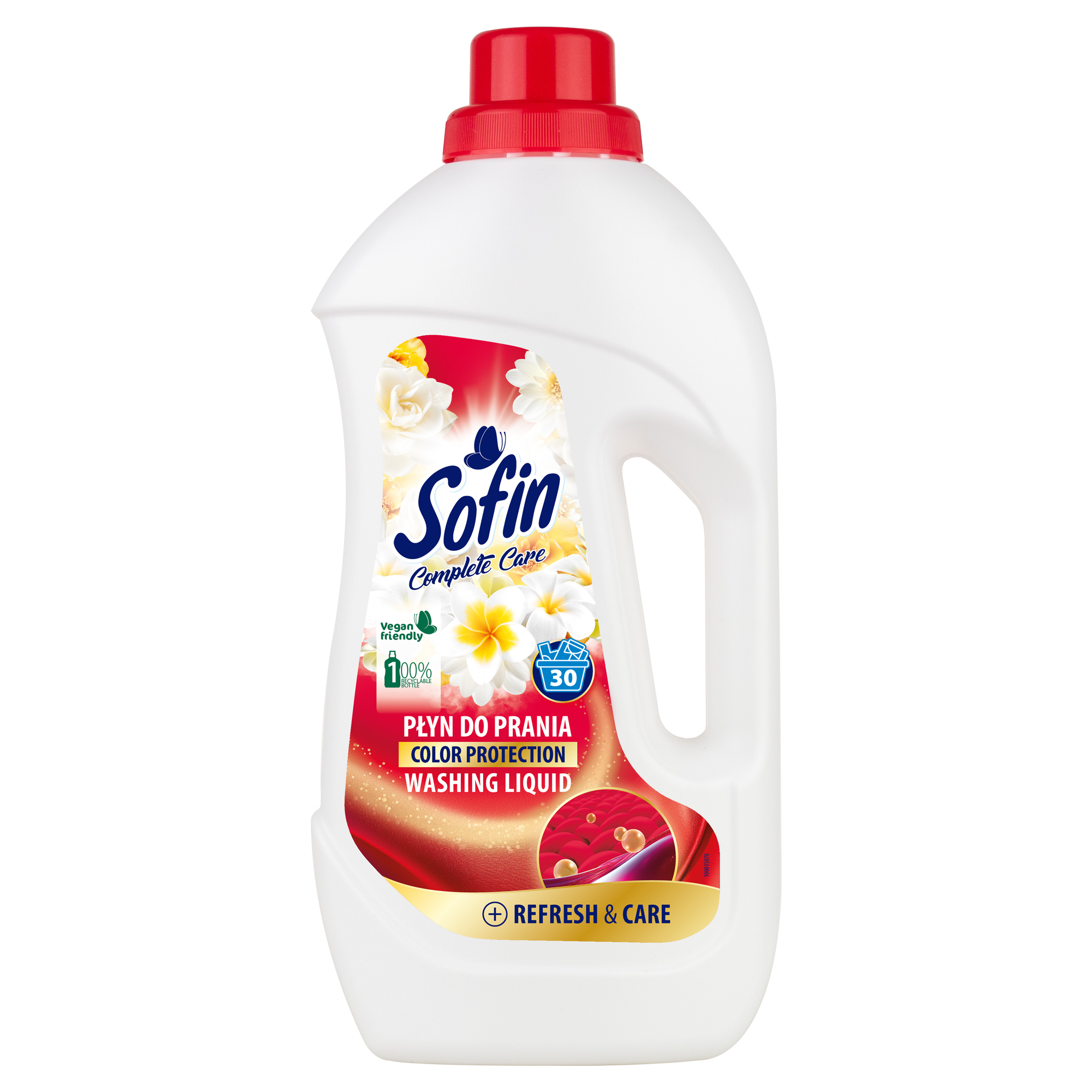 Sofin Complete Care & Color Protection Washing Liquid Płyn Do Prania Tkanin Kolorowych 1,5L